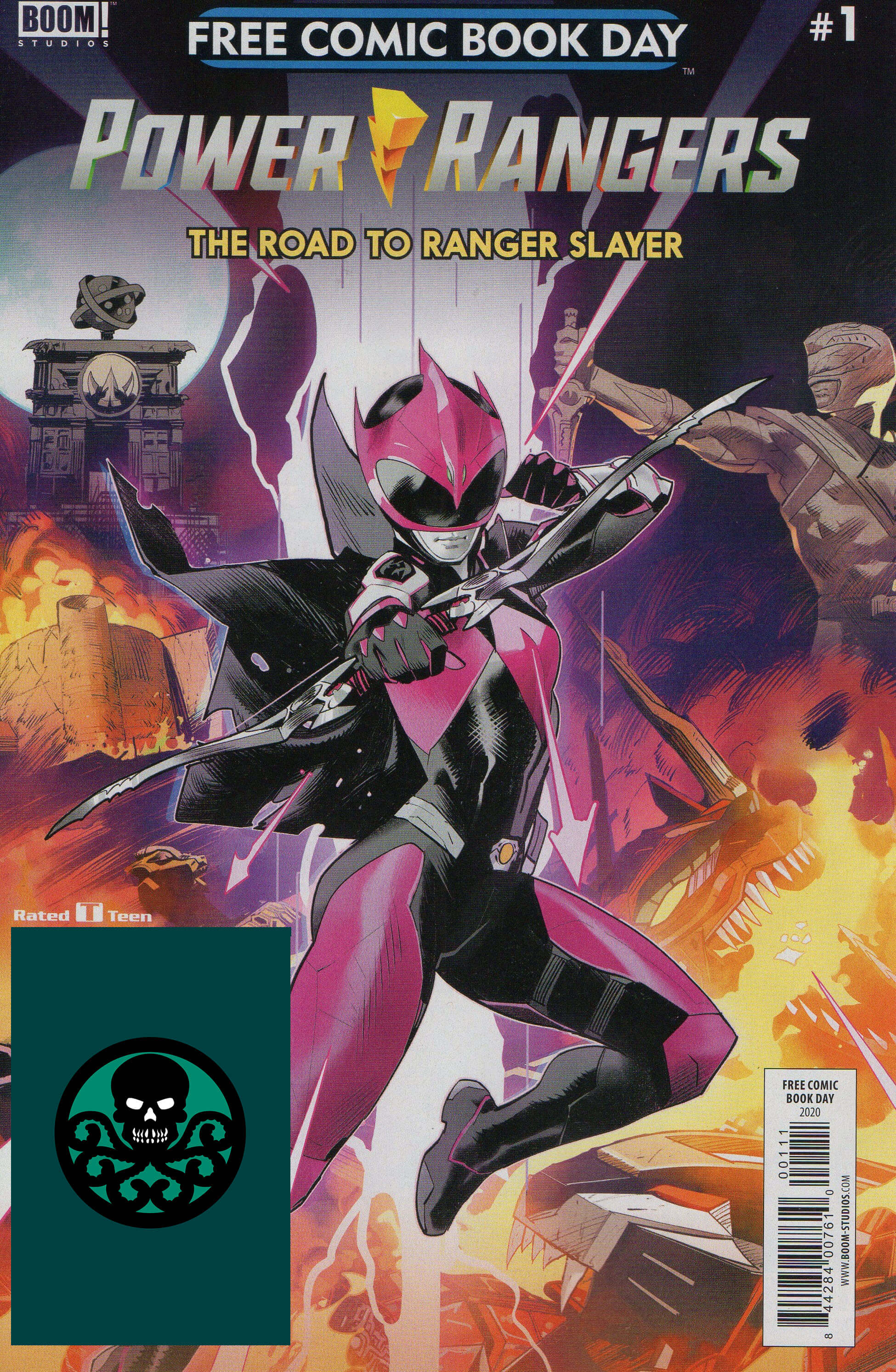 Read online Free Comic Book Day 2020 comic -  Issue # Power Rangers - Road to Ranger Slayer - 1