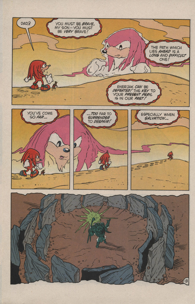 Read online Sonic's Friendly Nemesis, Knuckles comic -  Issue #2 - 20