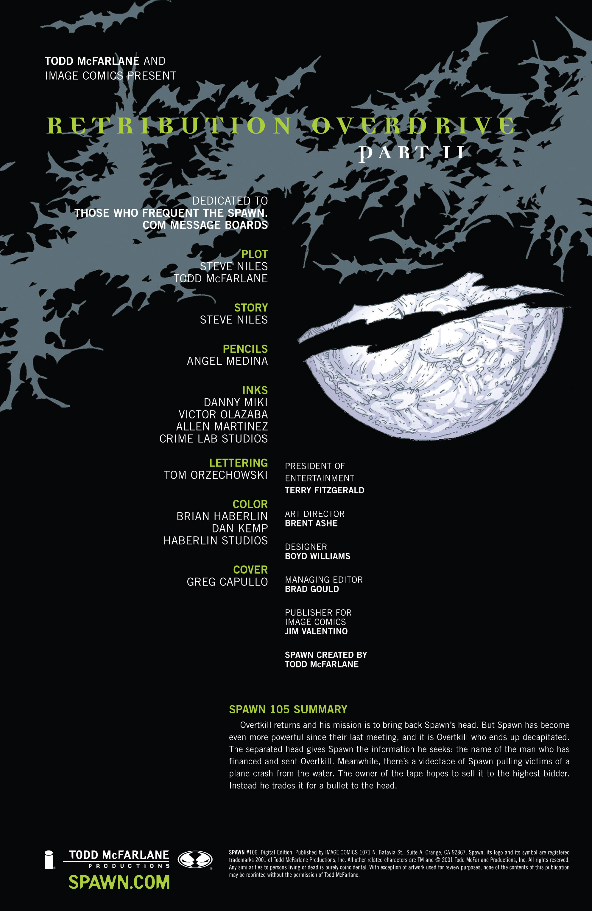 Read online Spawn comic -  Issue #106 - 2