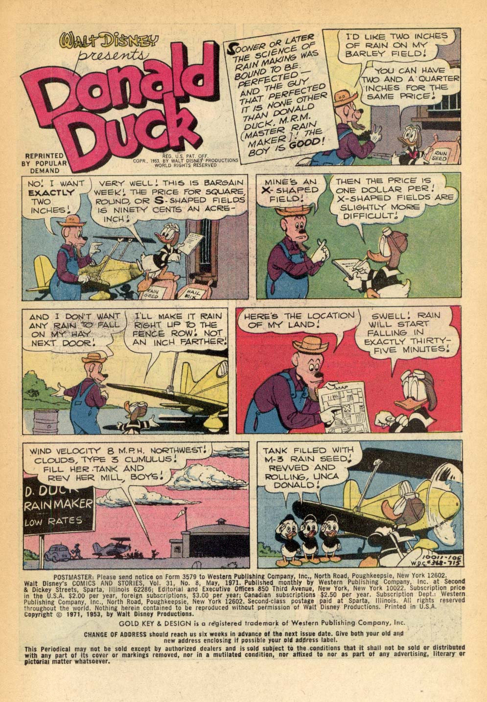 Read online Walt Disney's Comics and Stories comic -  Issue #368 - 3