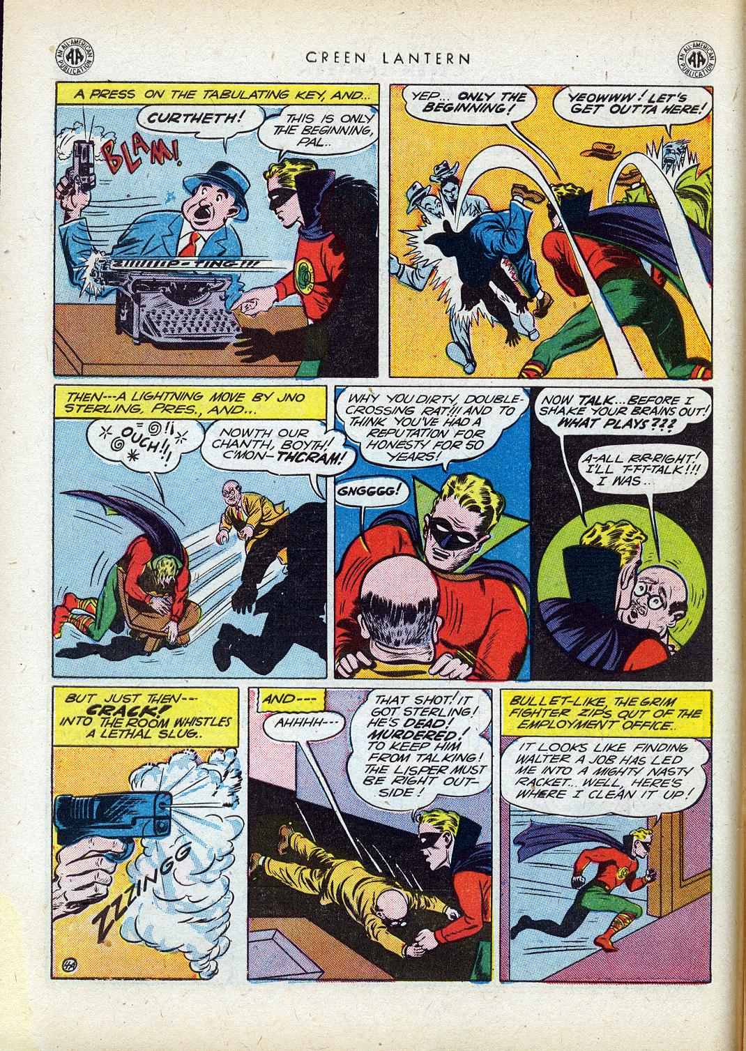 Read online Green Lantern (1941) comic -  Issue #14 - 7