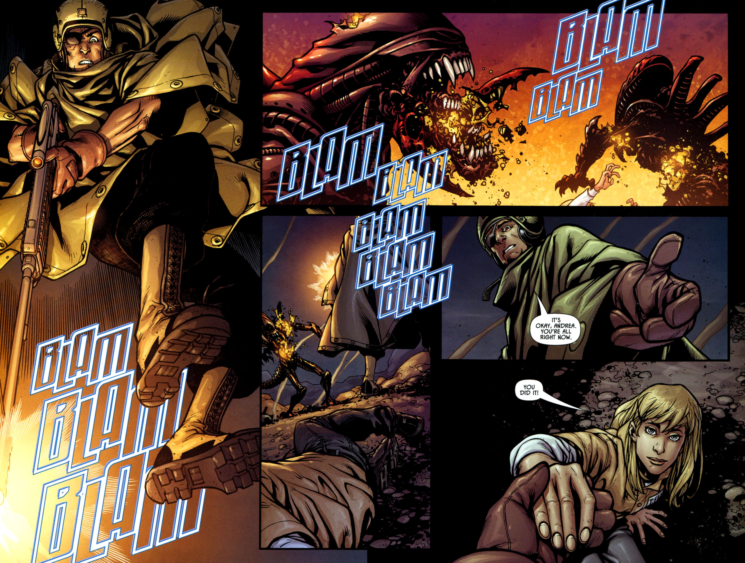 Read online Aliens (2009) comic -  Issue #3 - 22