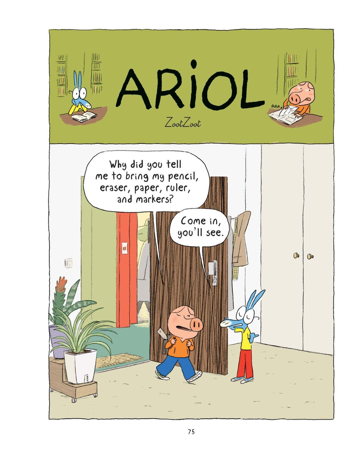 Read online Ariol comic -  Issue # TPB 1 - 77
