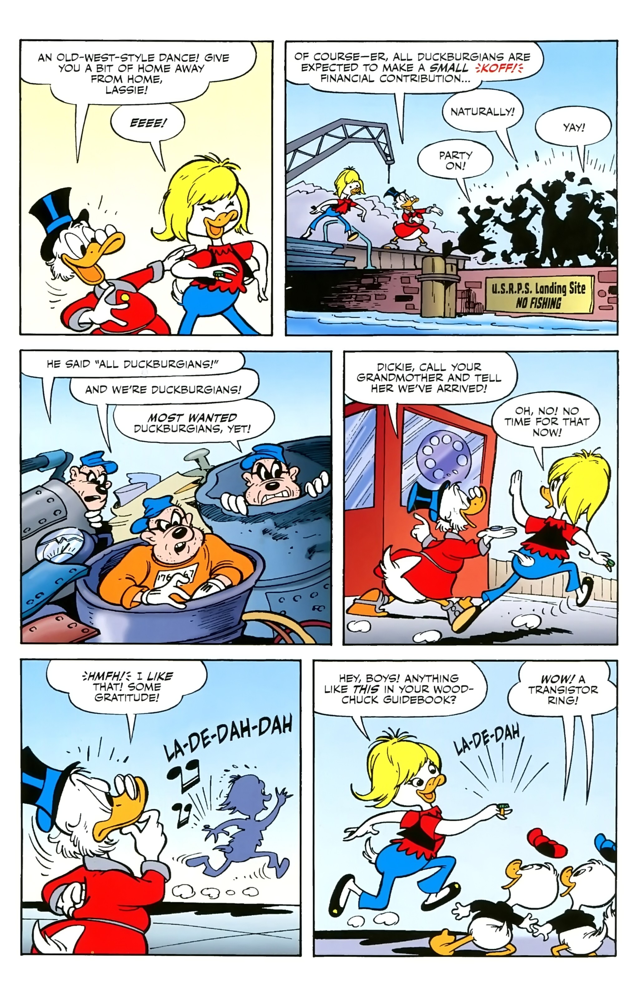 Read online Uncle Scrooge (2015) comic -  Issue #18 - 23