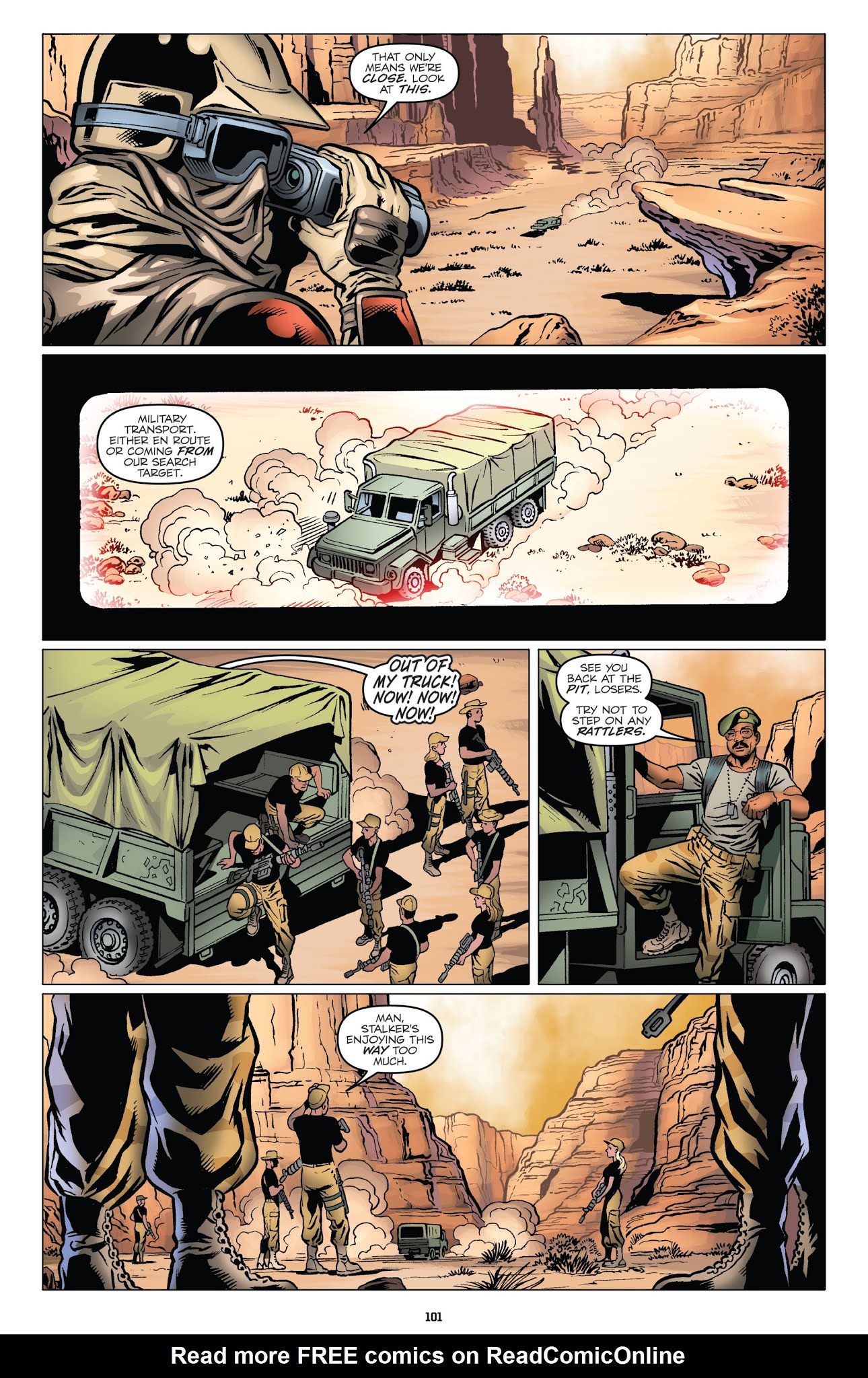 Read online G.I. Joe: The IDW Collection comic -  Issue # TPB 4 - 101