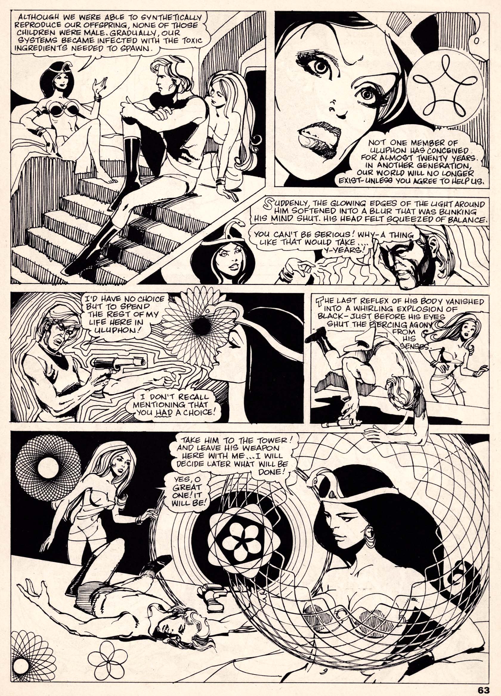 Read online Vampirella (1969) comic -  Issue # Annual 1972 - 63