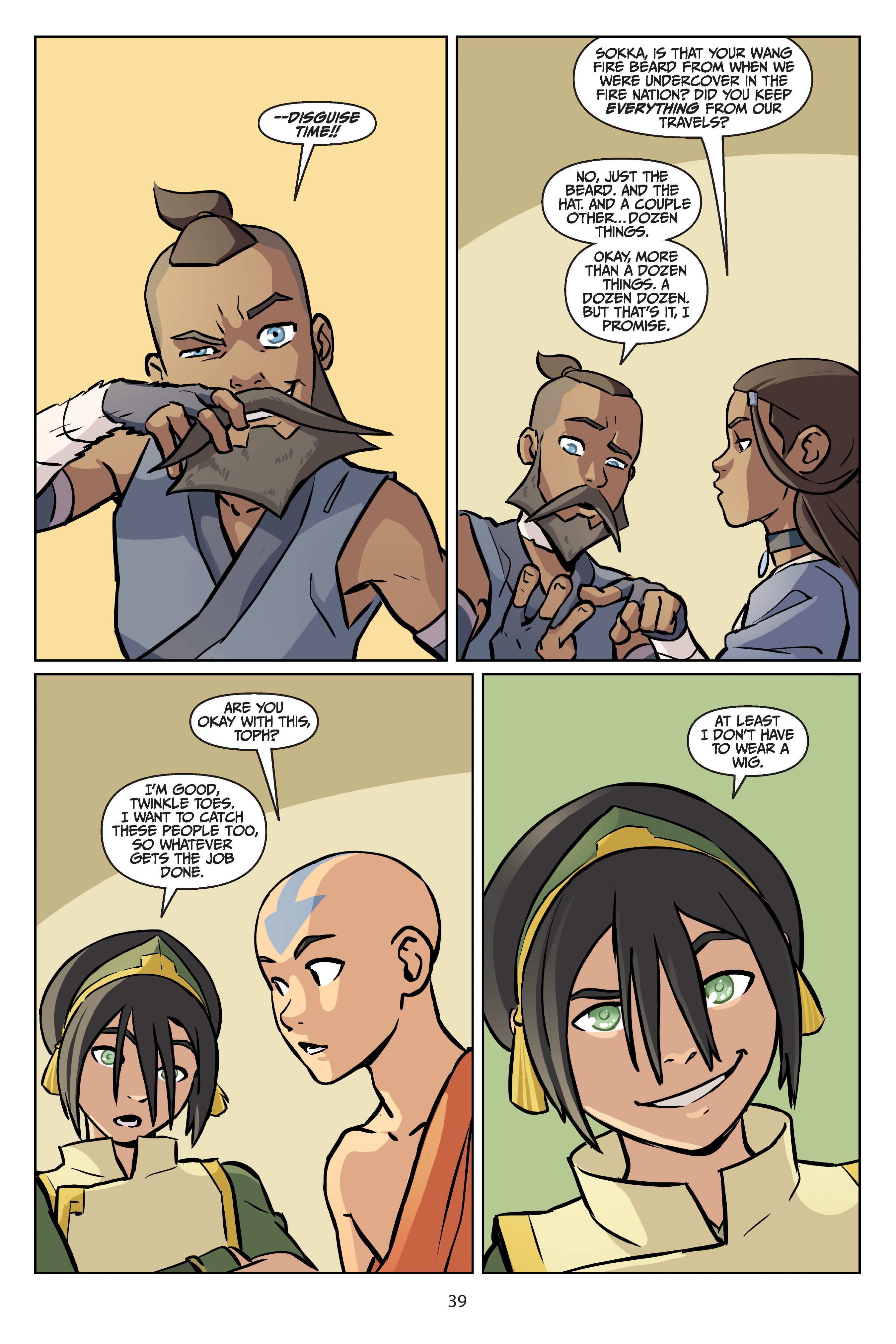 Read online Nickelodeon Avatar: The Last Airbender - Imbalance comic -  Issue # TPB 2 - 40