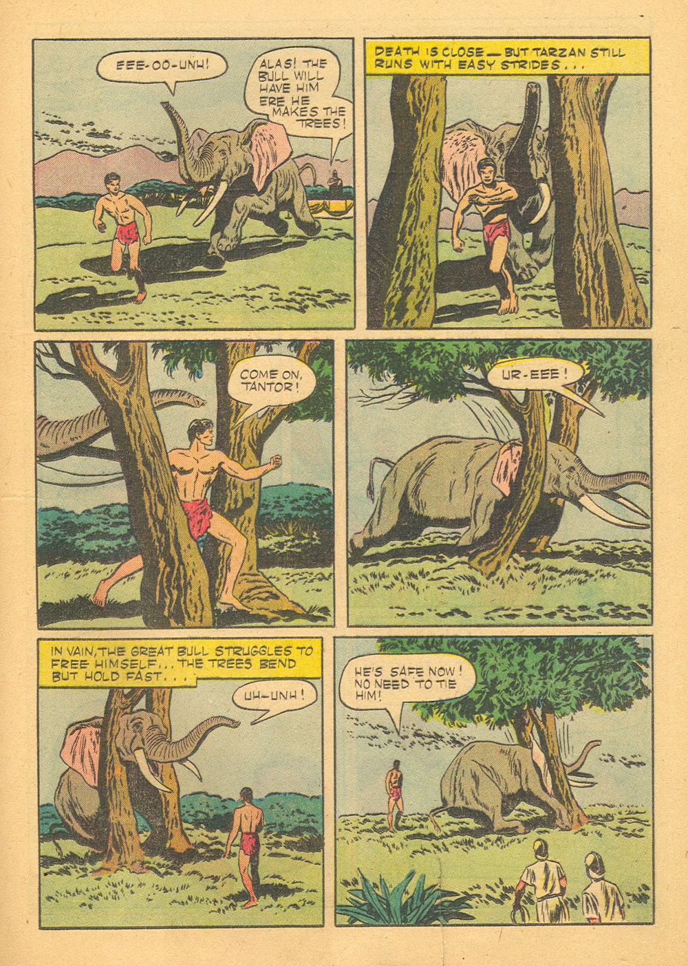 Read online Tarzan (1948) comic -  Issue #19 - 21