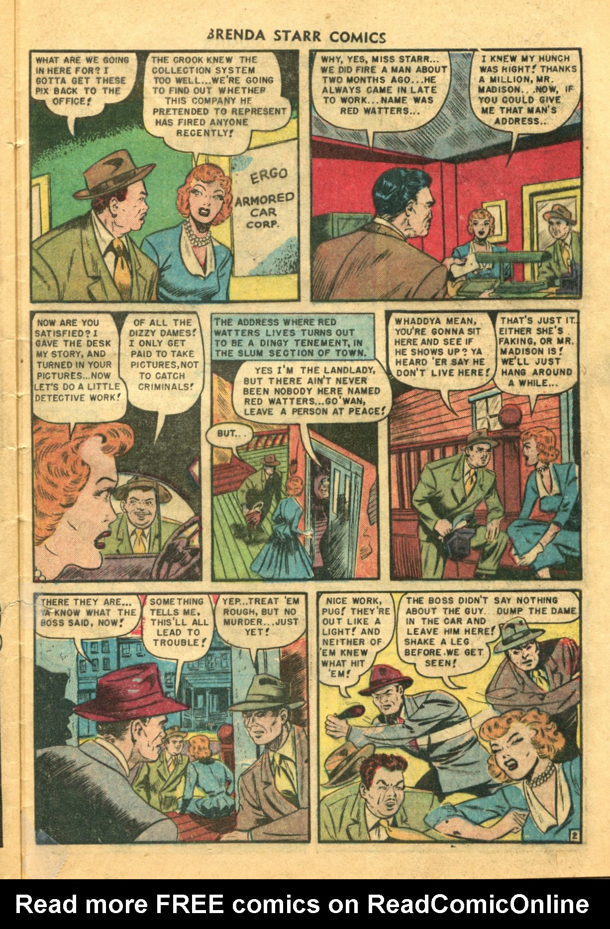 Read online Brenda Starr (1948) comic -  Issue #9 - 29