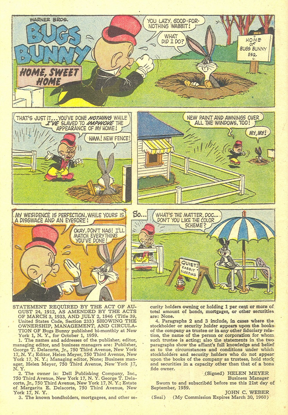 Read online Bugs Bunny comic -  Issue #71 - 34