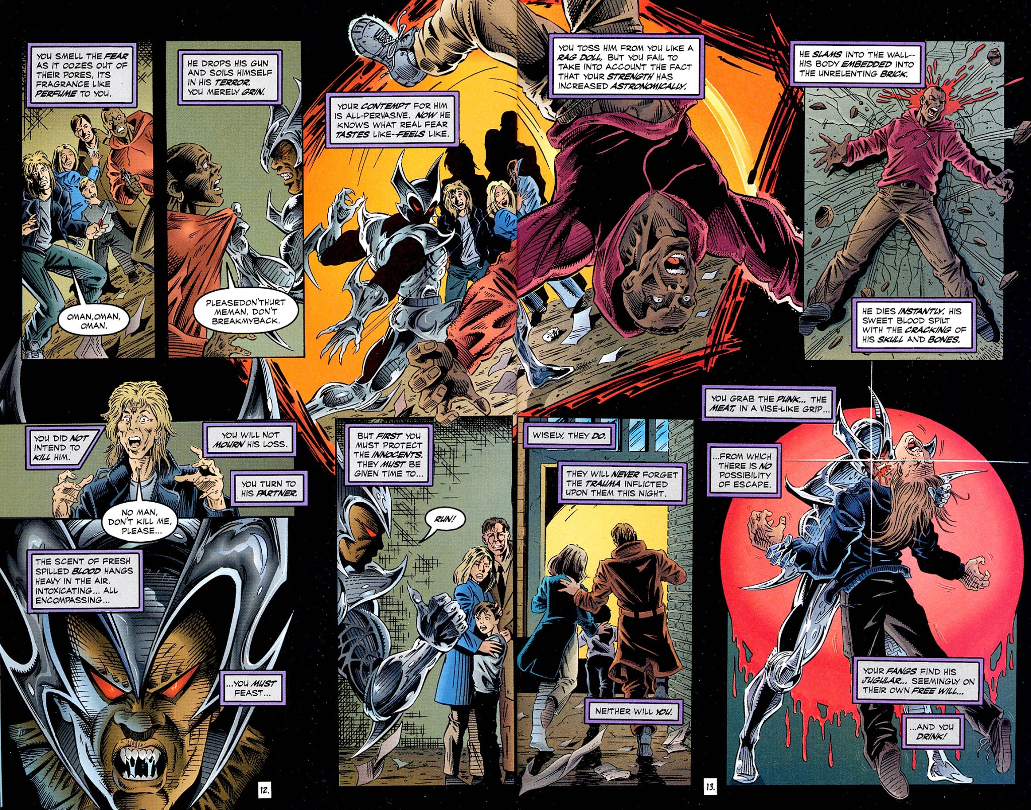 Read online Shadowhawk/Vampirella: Creatures of the Night comic -  Issue # Full - 11