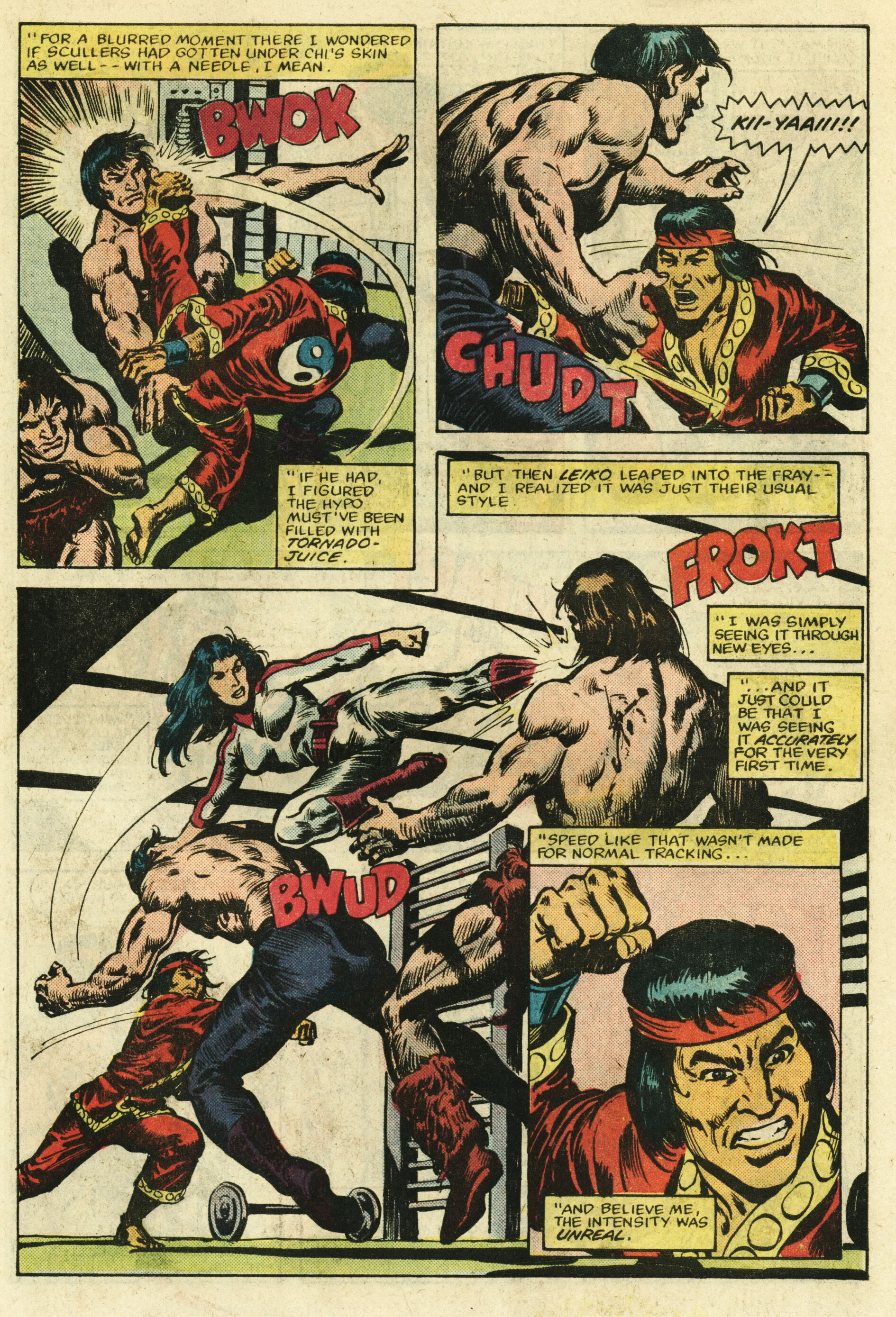 Read online Master of Kung Fu (1974) comic -  Issue #122 - 20