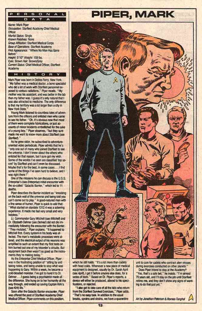 Read online Who's Who in Star Trek comic -  Issue #2 - 15