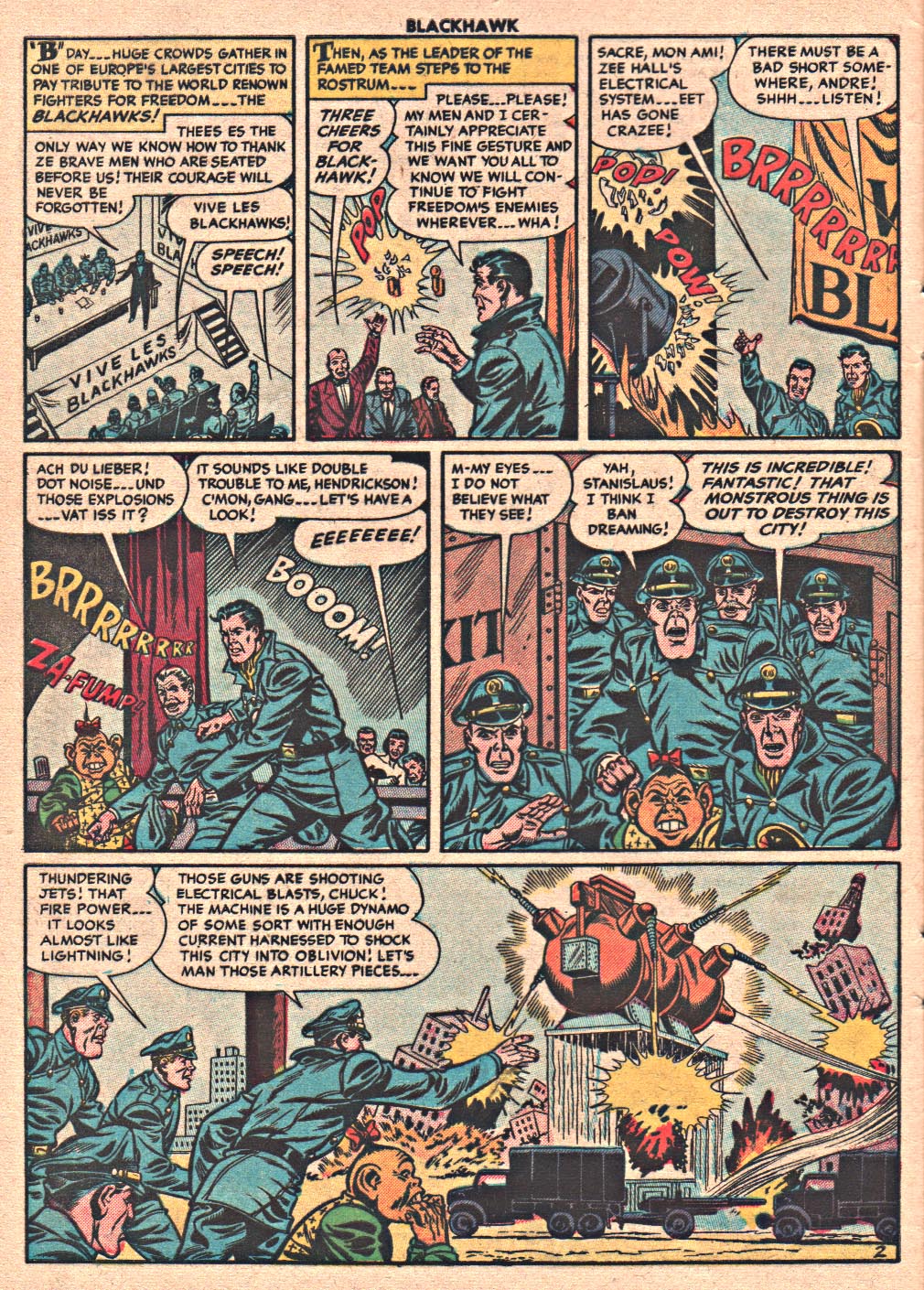 Read online Blackhawk (1957) comic -  Issue #81 - 4