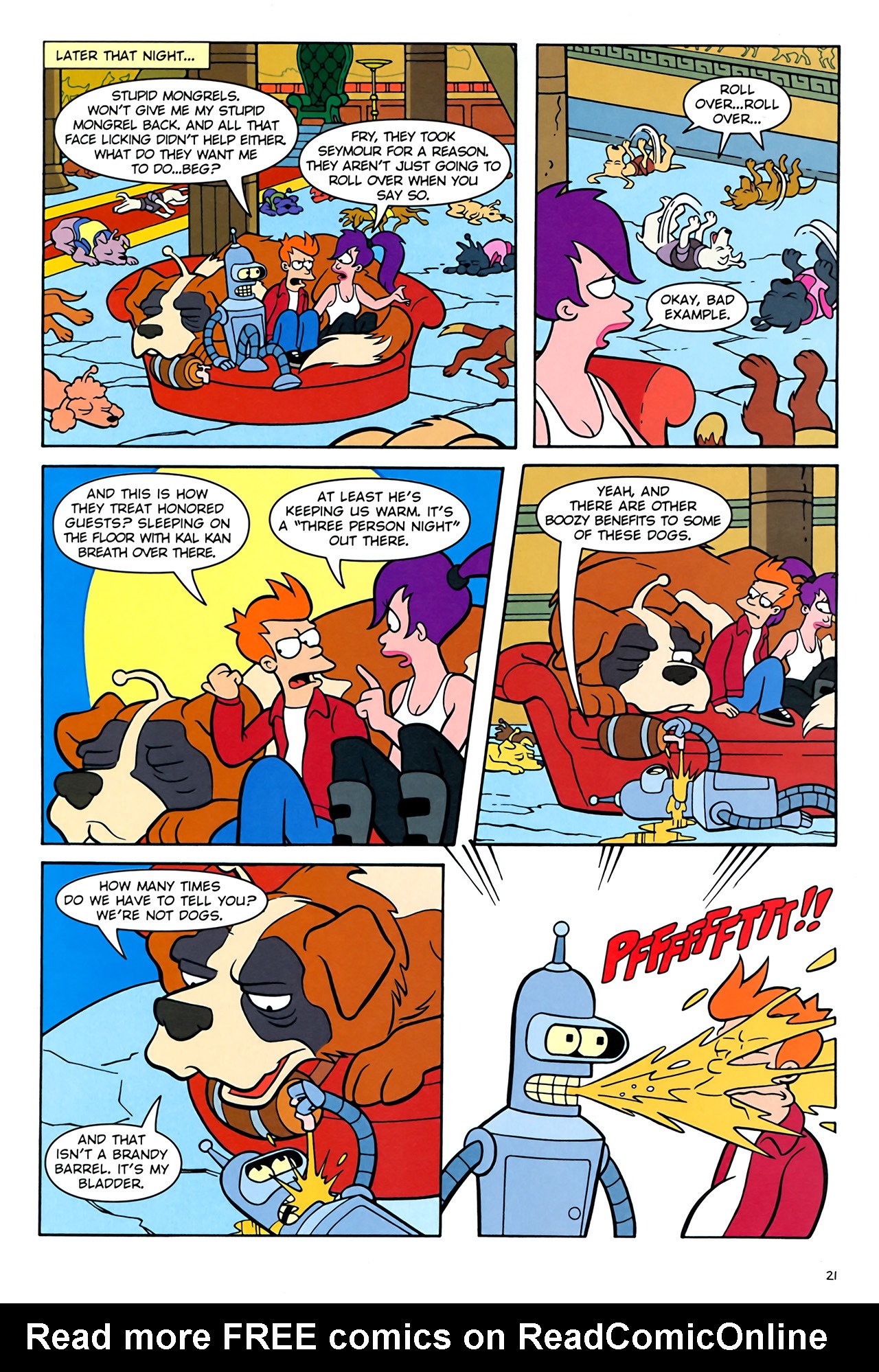 Read online Futurama Comics comic -  Issue #42 - 17