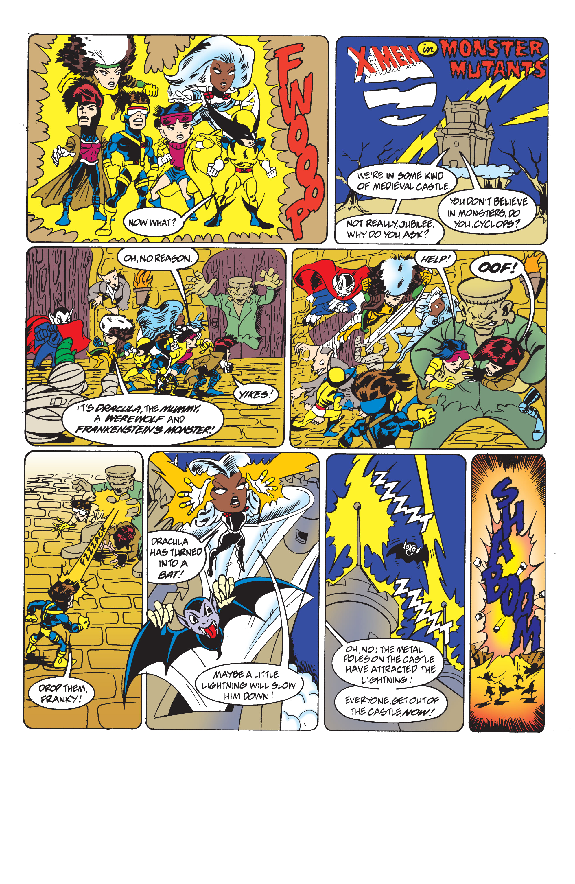 Read online Adventures of the X-Men: Tooth & Claw comic -  Issue # TPB - 99