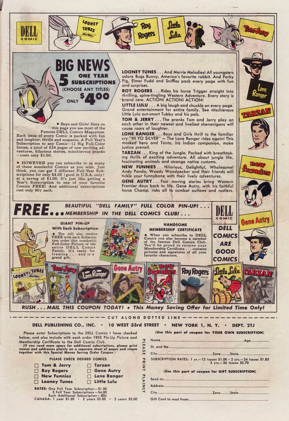 Read online Tom & Jerry Comics comic -  Issue #103 - 51