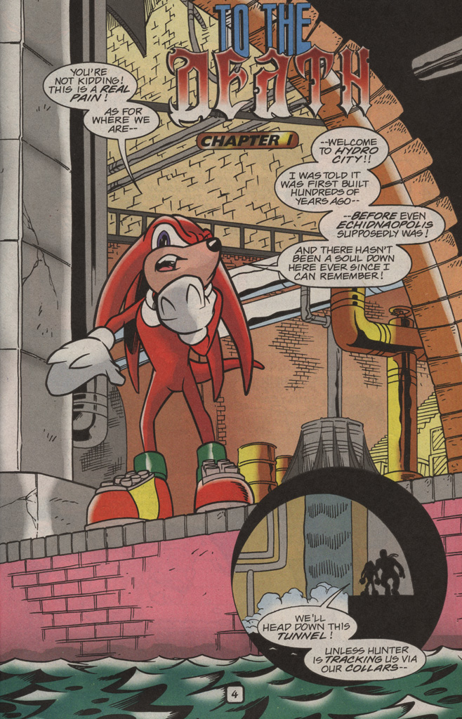 Read online Knuckles the Echidna comic -  Issue #32 - 7