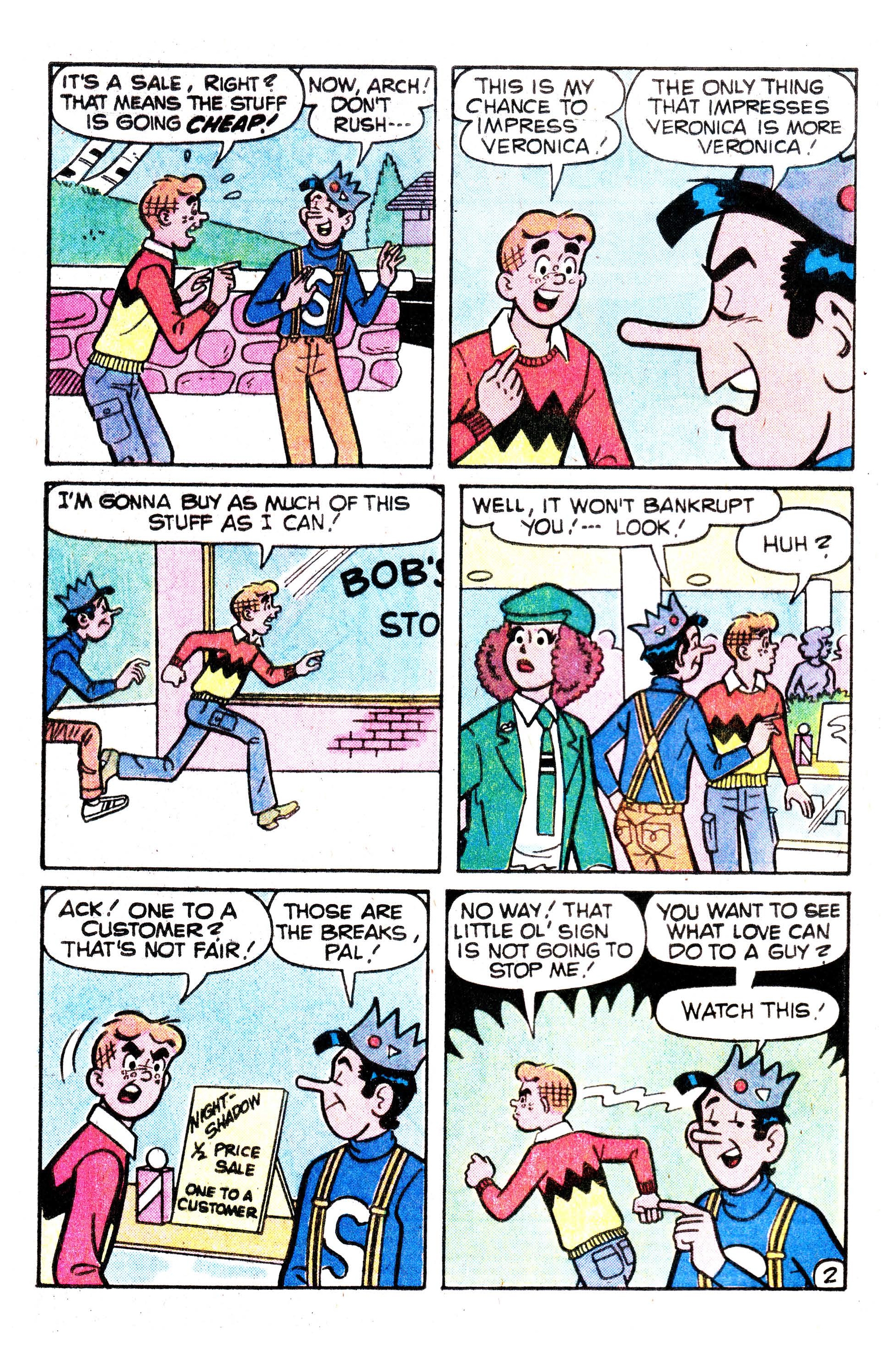 Read online Archie (1960) comic -  Issue #288 - 3