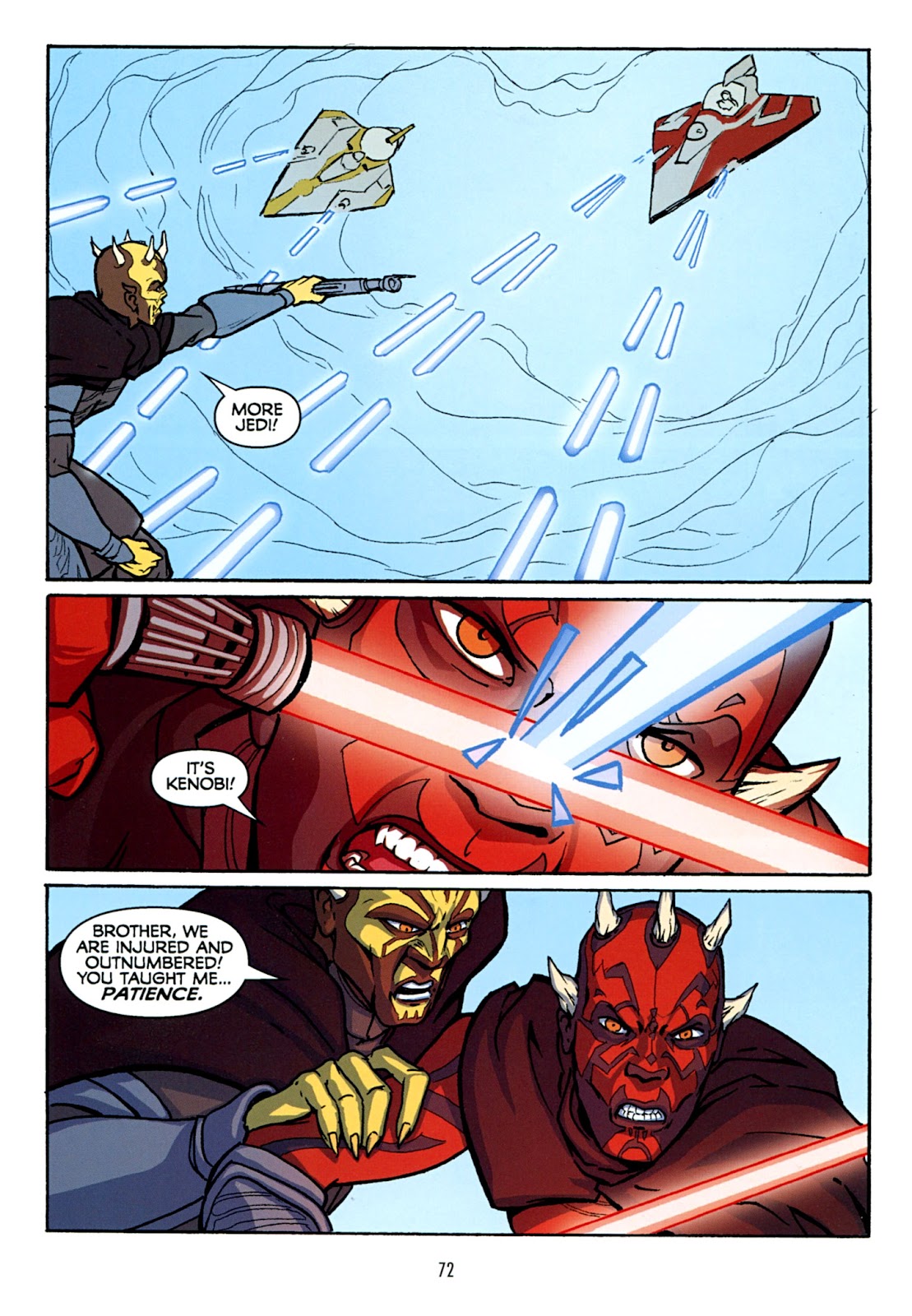 Star Wars: The Clone Wars - The Sith Hunters issue Full - Page 73