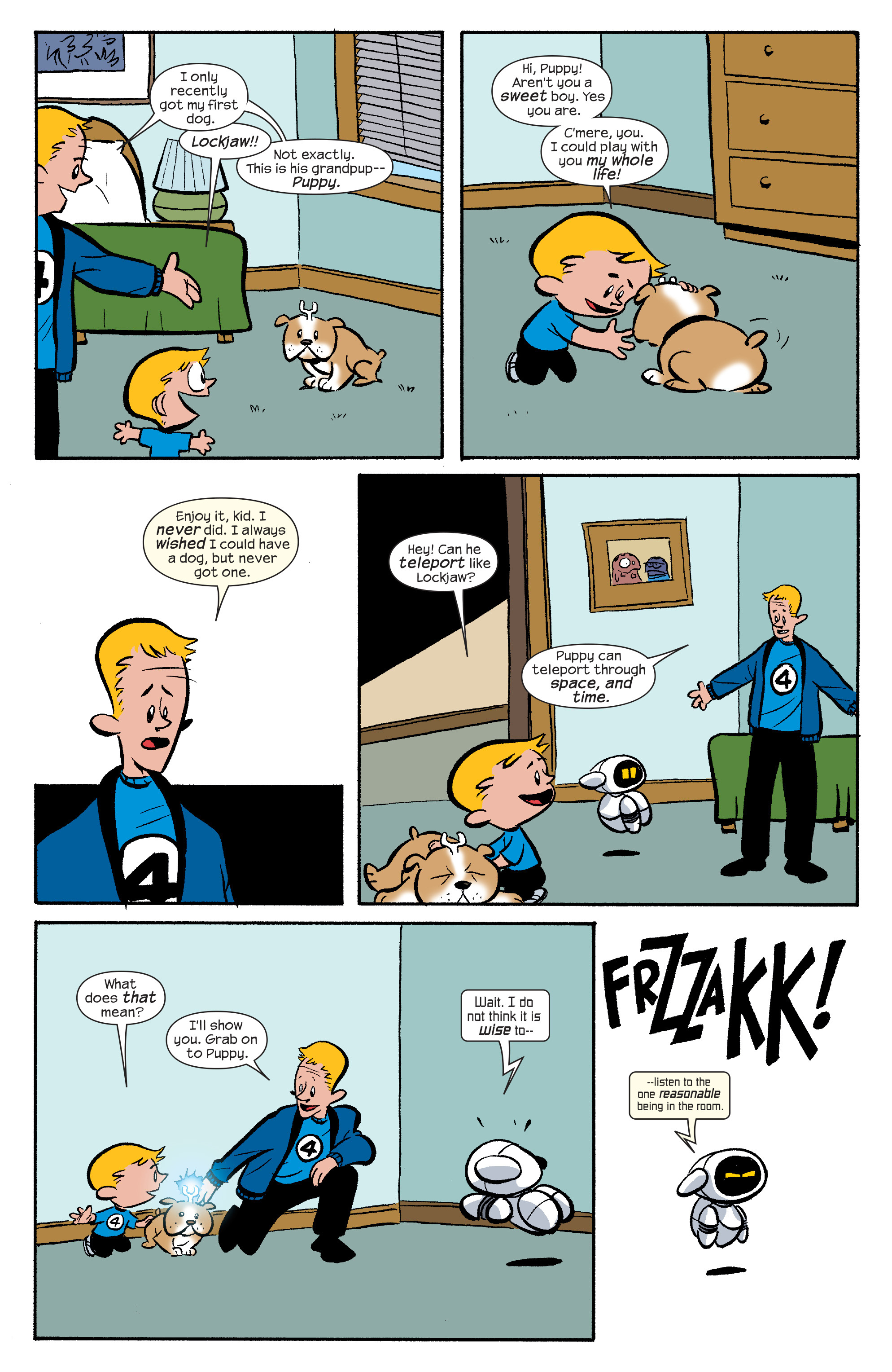 Read online Franklin Richards: Dark Reigning Cats And Dogs comic -  Issue # Full - 5