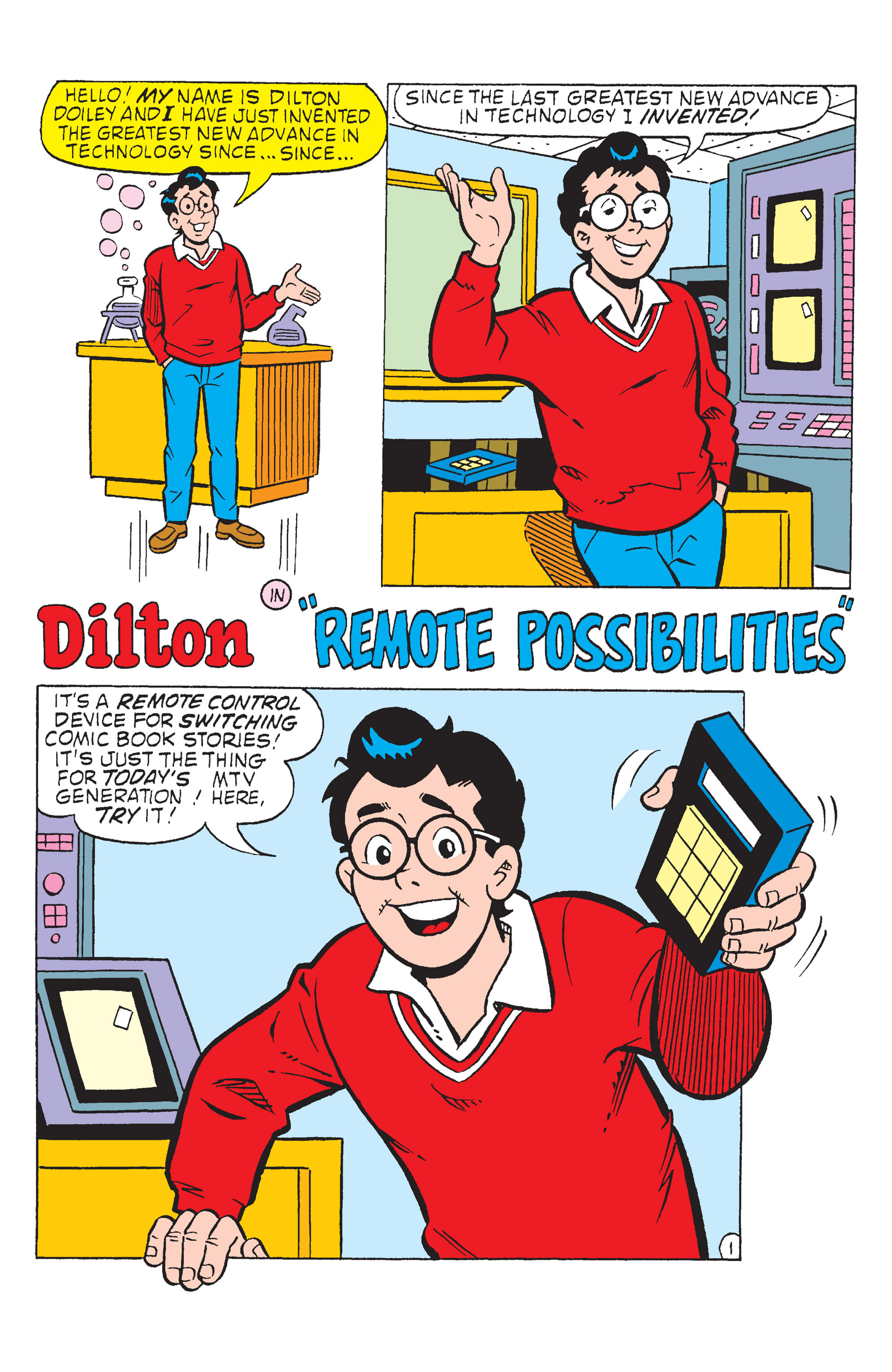 Read online Dilton's Doofy Inventions comic -  Issue # TPB - 15