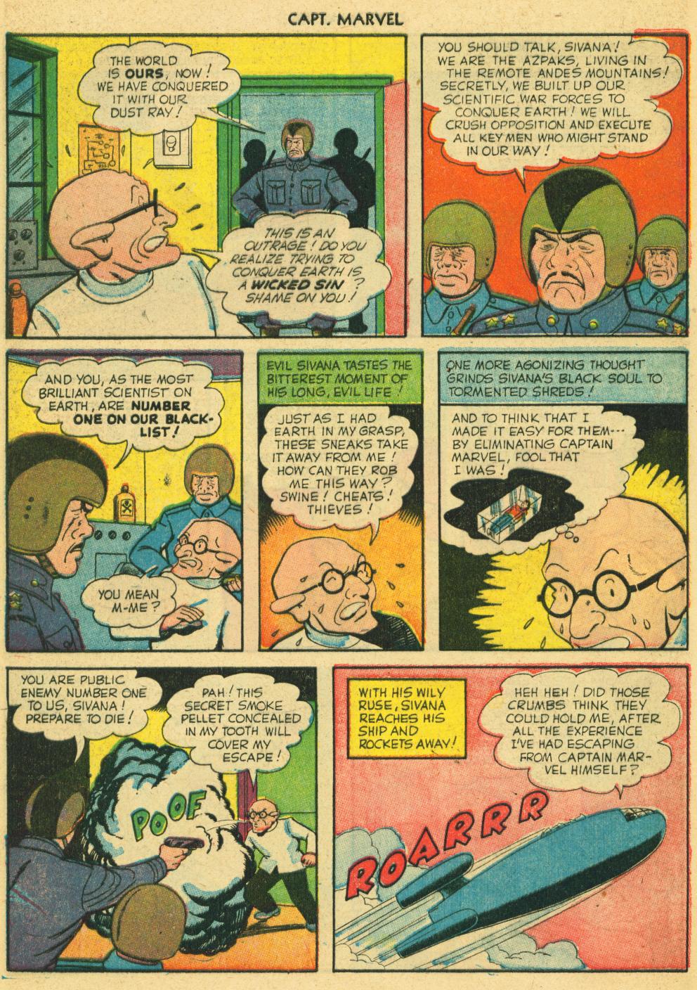Read online Captain Marvel Adventures comic -  Issue #148 - 8