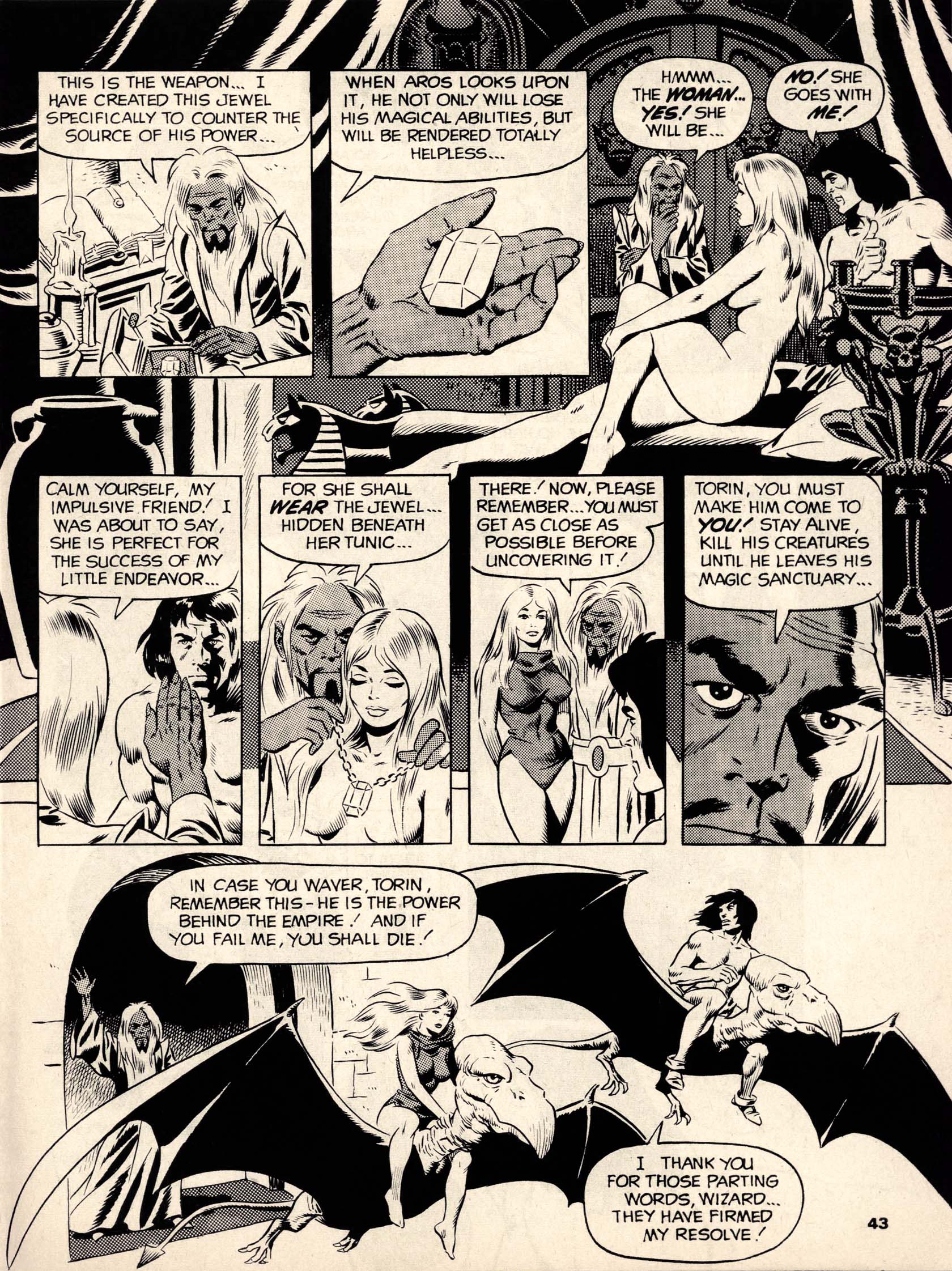 Read online Vampirella (1969) comic -  Issue #10 - 43