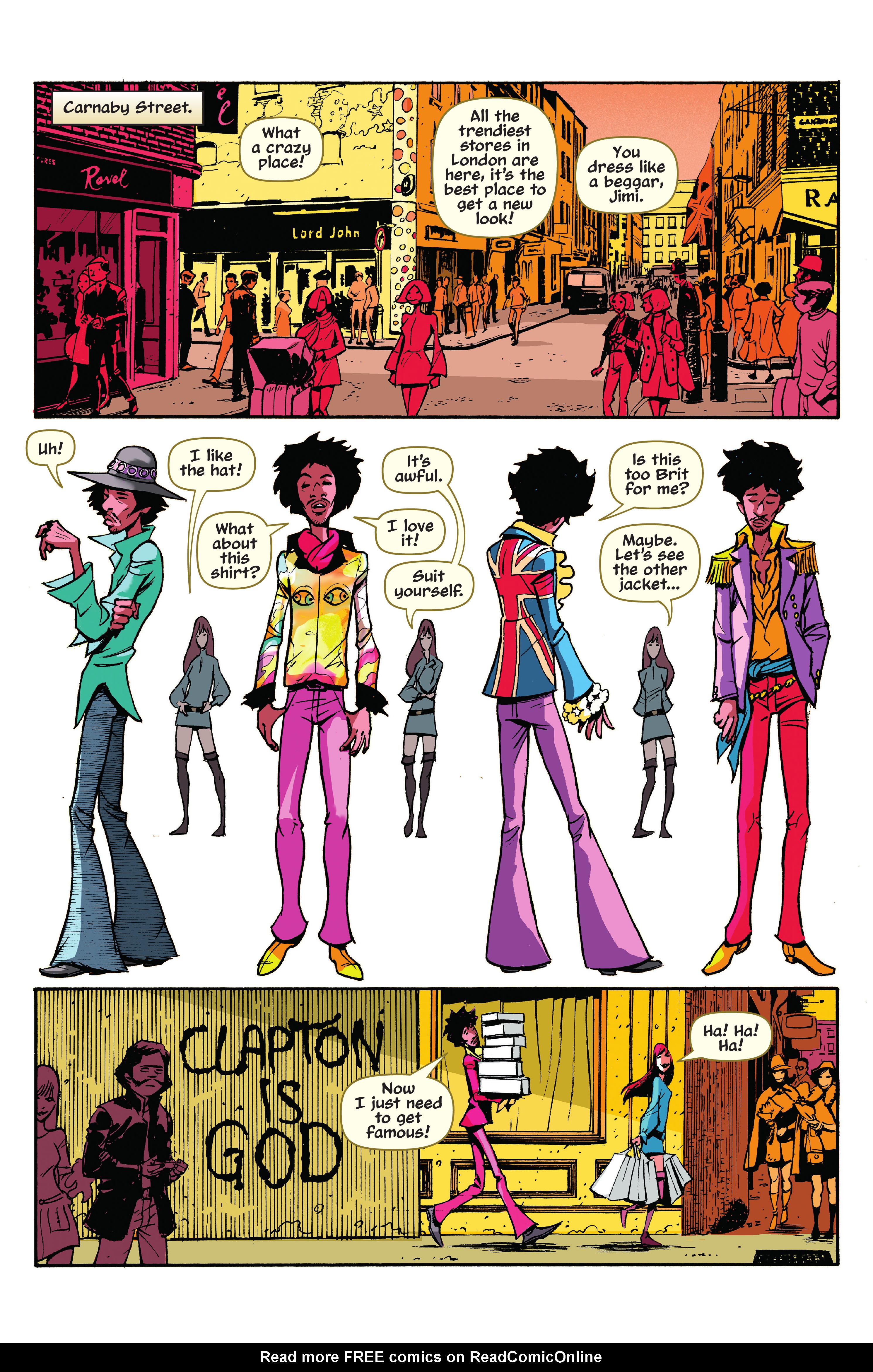 Read online Hendrix: Electric Requiem comic -  Issue # TPB - 64