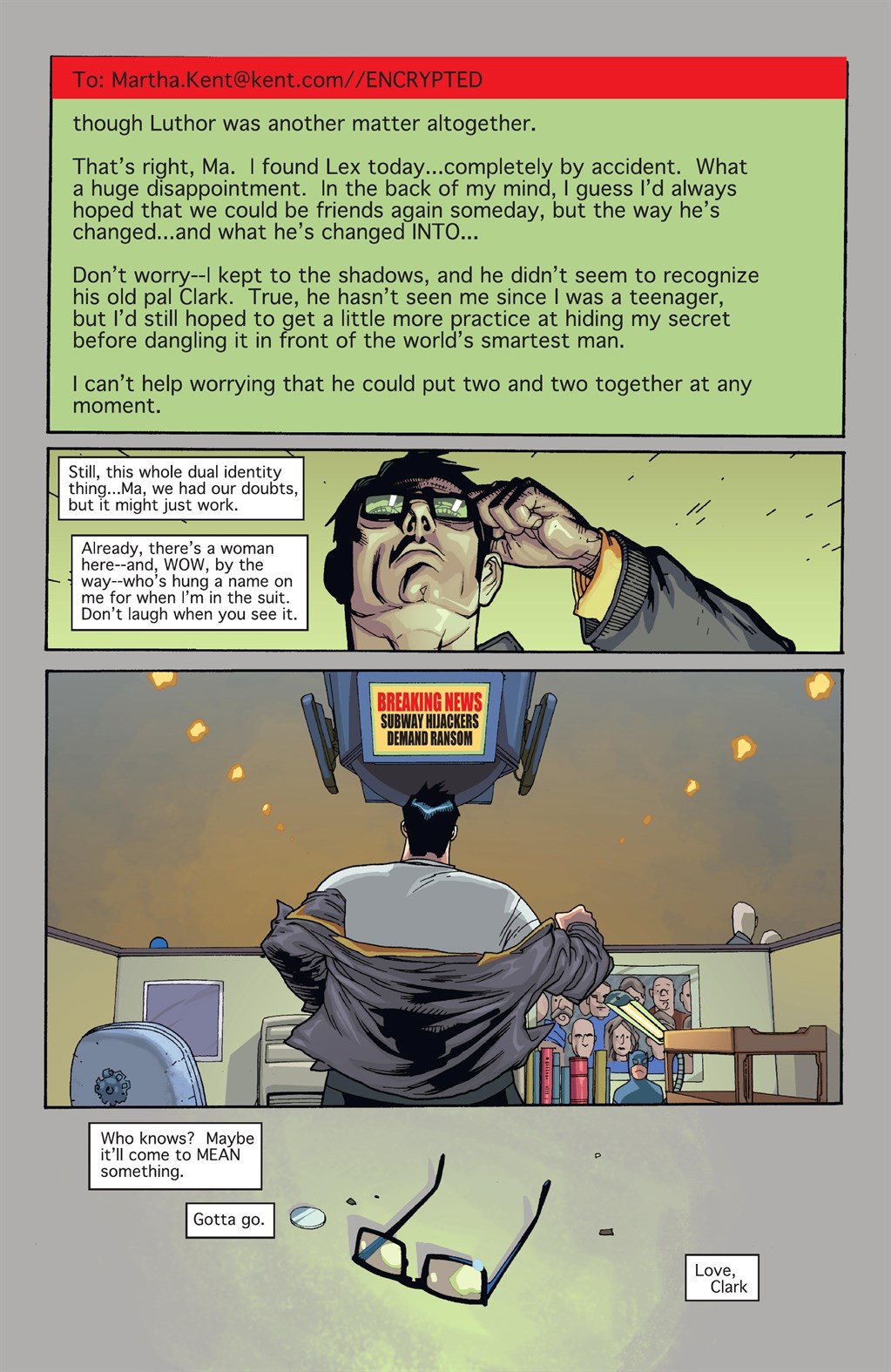 Read online Superman: Birthright (2003) comic -  Issue # _Deluxe Edition (Part 2) - 34