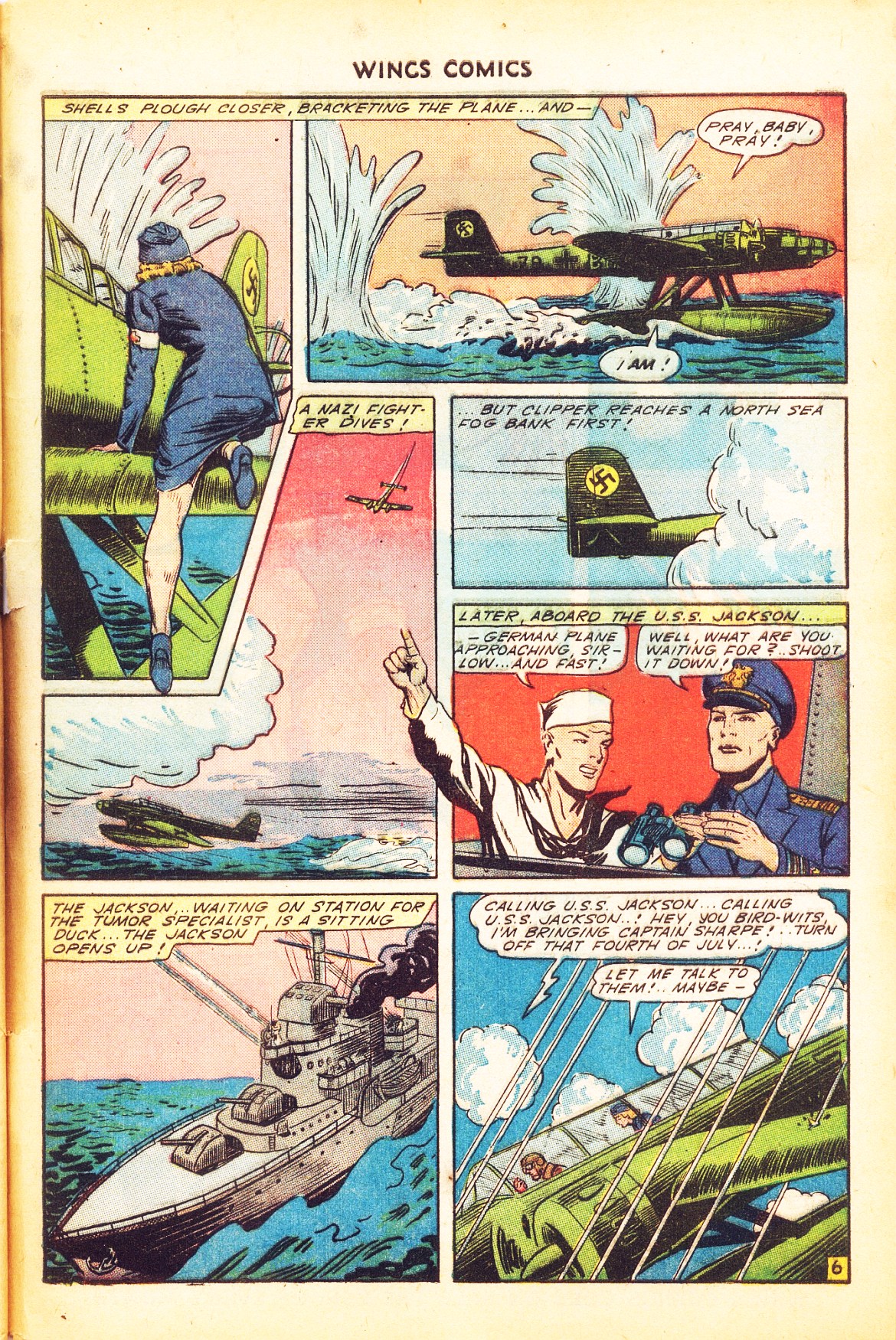 Read online Wings Comics comic -  Issue #51 - 49