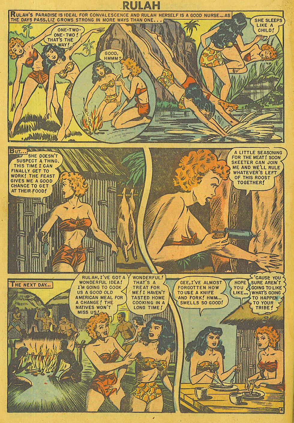 Read online Rulah - Jungle Goddess comic -  Issue #21 - 16
