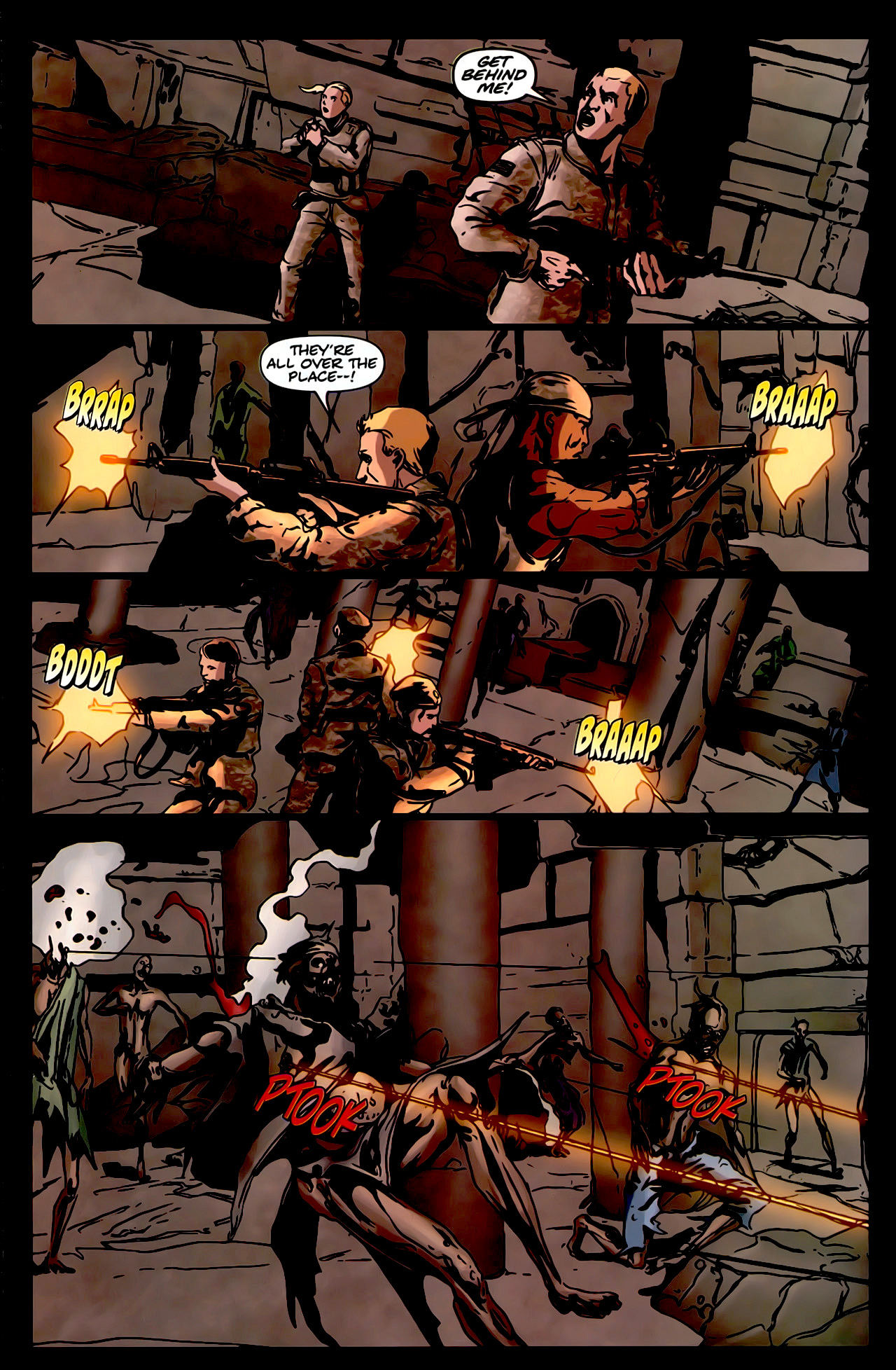 Read online ZMD: Zombies of Mass Destruction comic -  Issue #5 - 23