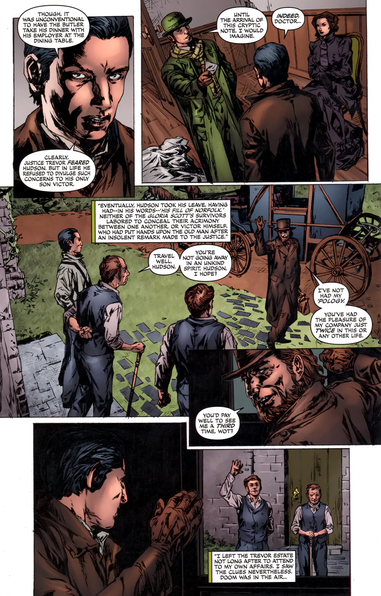 Read online Sherlock Holmes: Year One comic -  Issue #5 - 15
