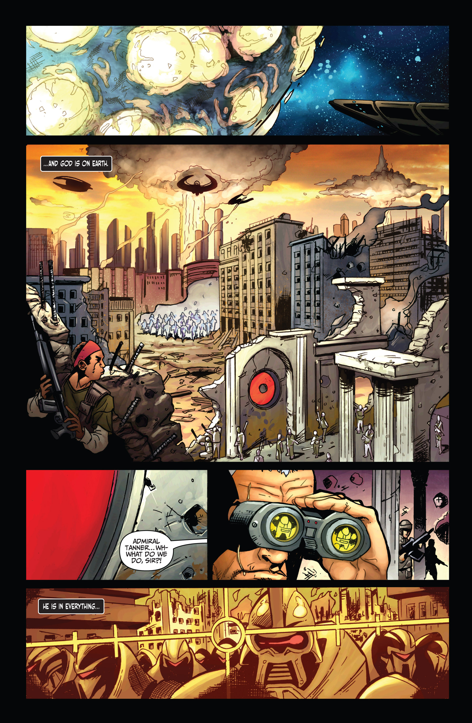 Read online Battlestar Galactica: Cylon War comic -  Issue #1 - 5