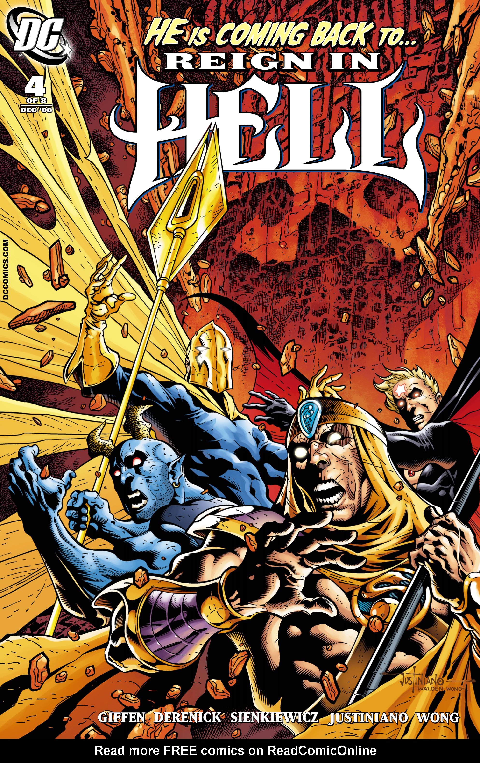 Read online Reign in Hell comic -  Issue #4 - 1