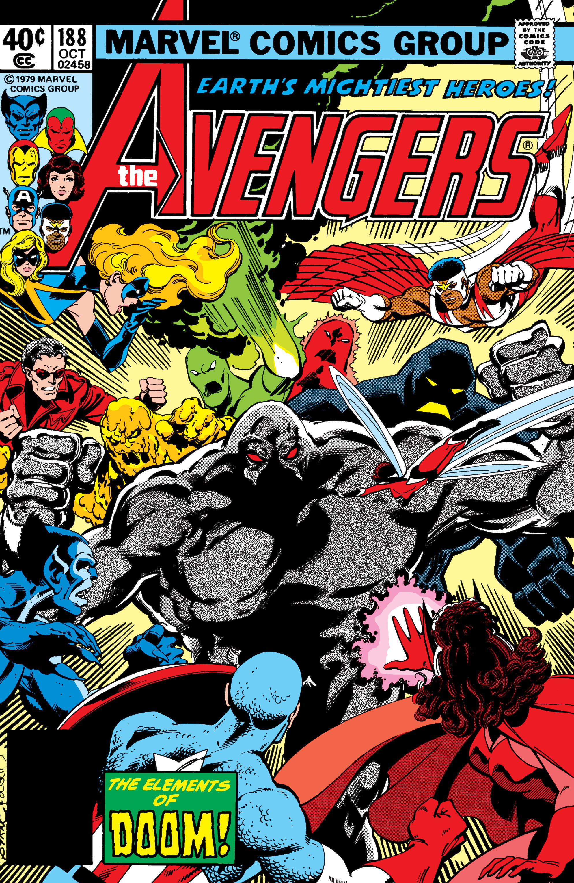 Read online The Avengers (1963) comic -  Issue #188 - 1