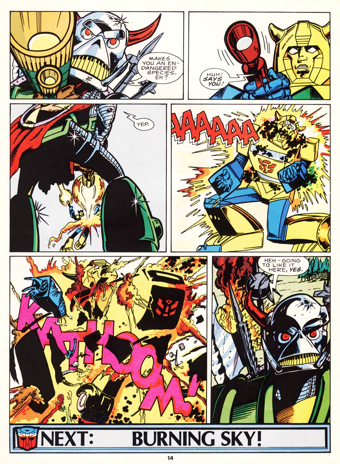 Read online The Transformers (UK) comic -  Issue #224 - 5