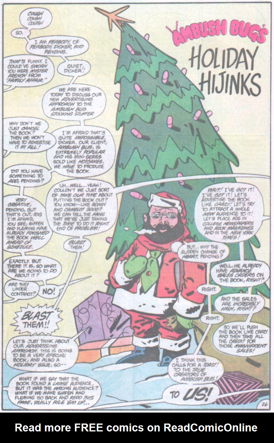 Read online Ambush Bug Stocking Stuffer comic -  Issue # Full - 27