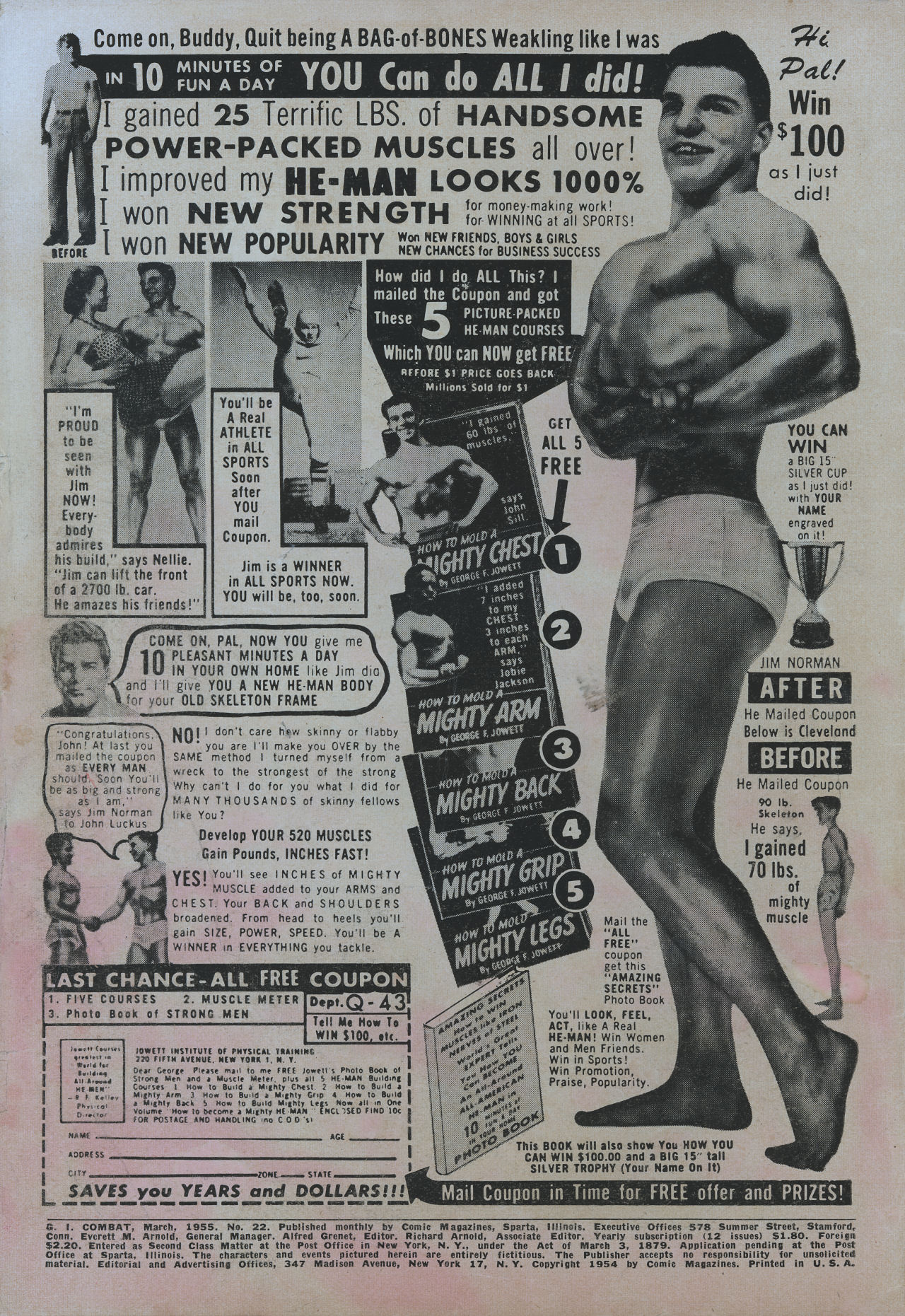 Read online G.I. Combat (1952) comic -  Issue #22 - 2