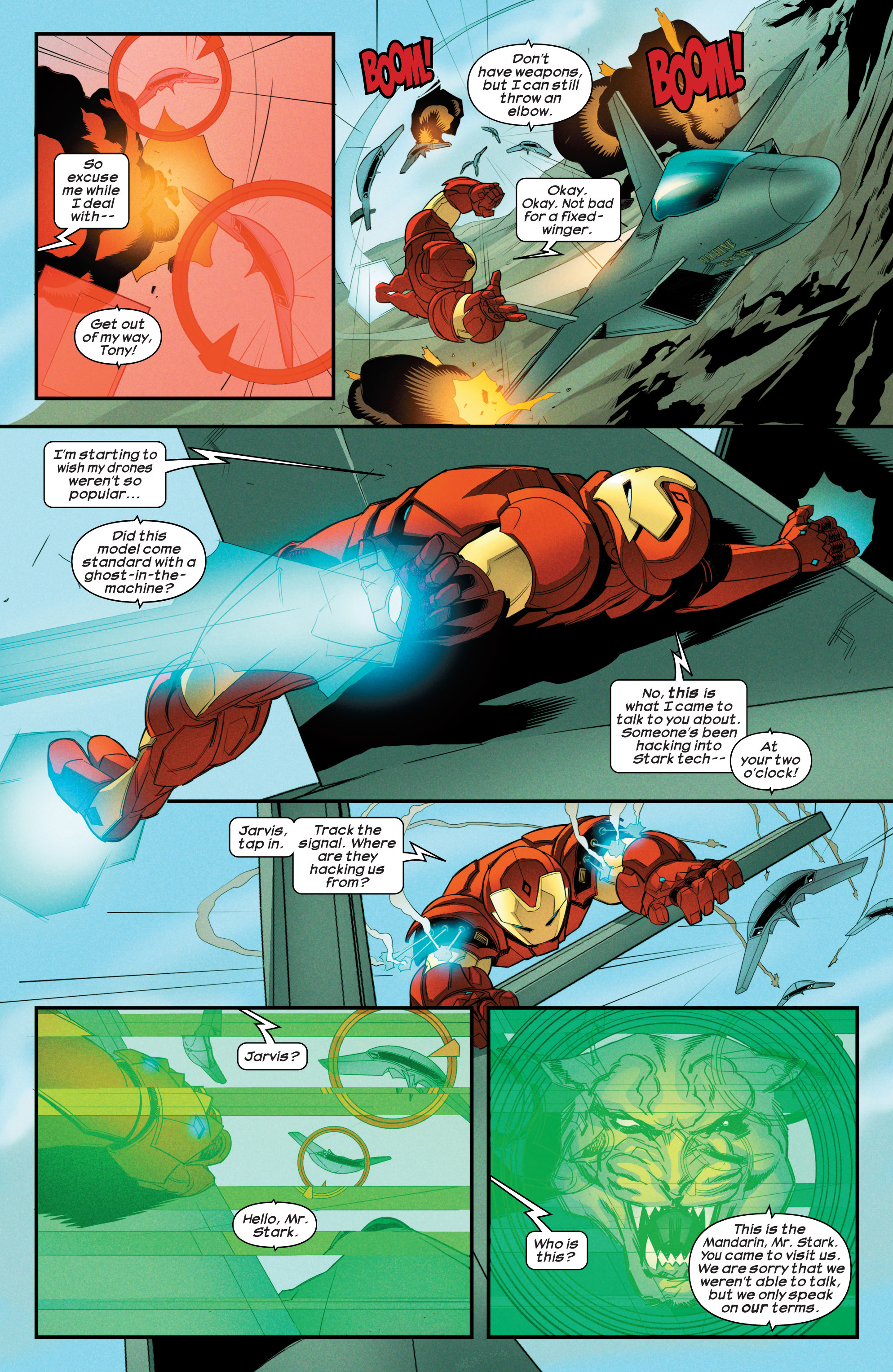 Read online Ultimate Comics Iron Man comic -  Issue #3 - 4