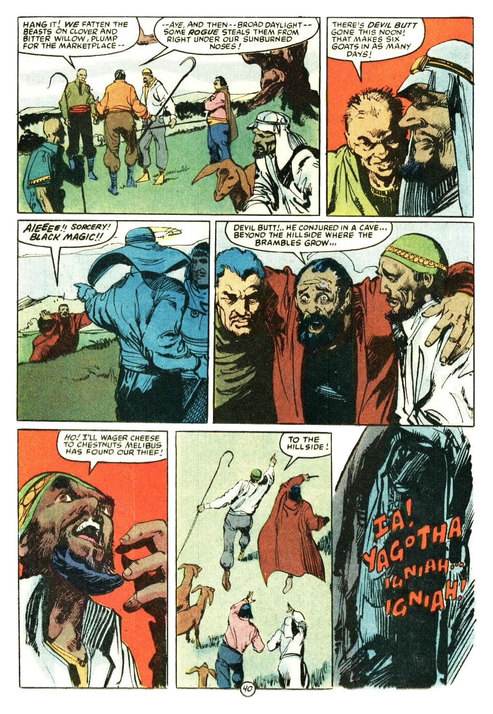 Read online Kull The Conqueror (1983) comic -  Issue #4 - 42