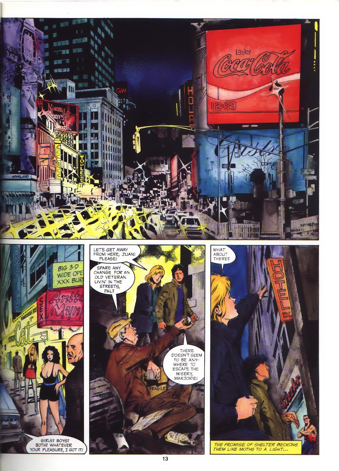 Read online Marvel Graphic Novel: Cloak and Dagger and Power Pack: Shelter From The Storm comic -  Issue # TPB - 14