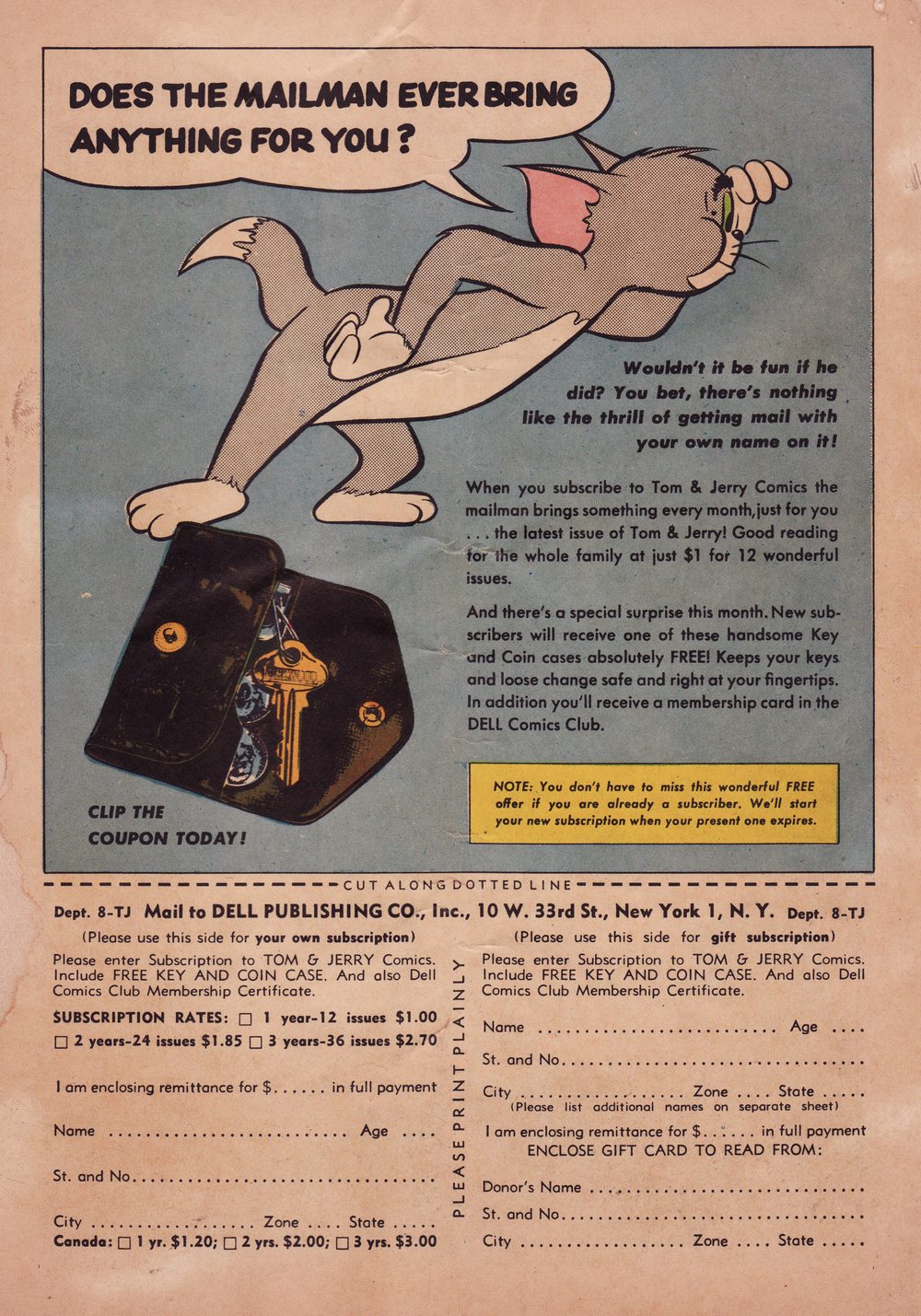 Read online Tom & Jerry Comics comic -  Issue #121 - 51