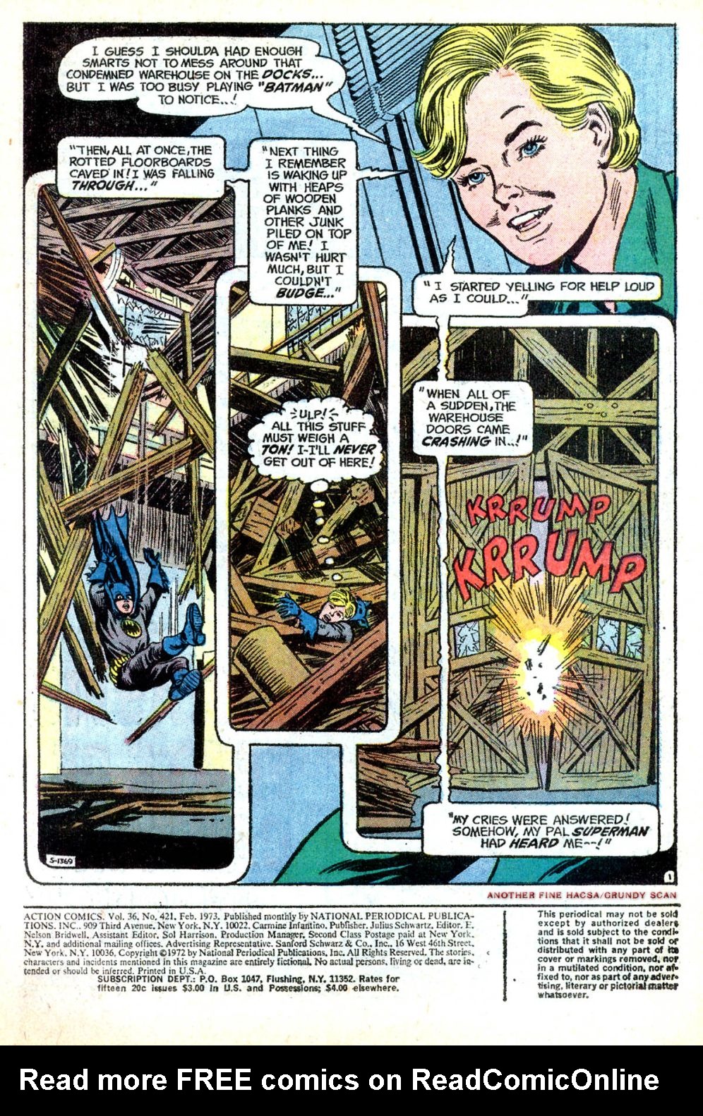 Read online Action Comics (1938) comic -  Issue #421 - 3