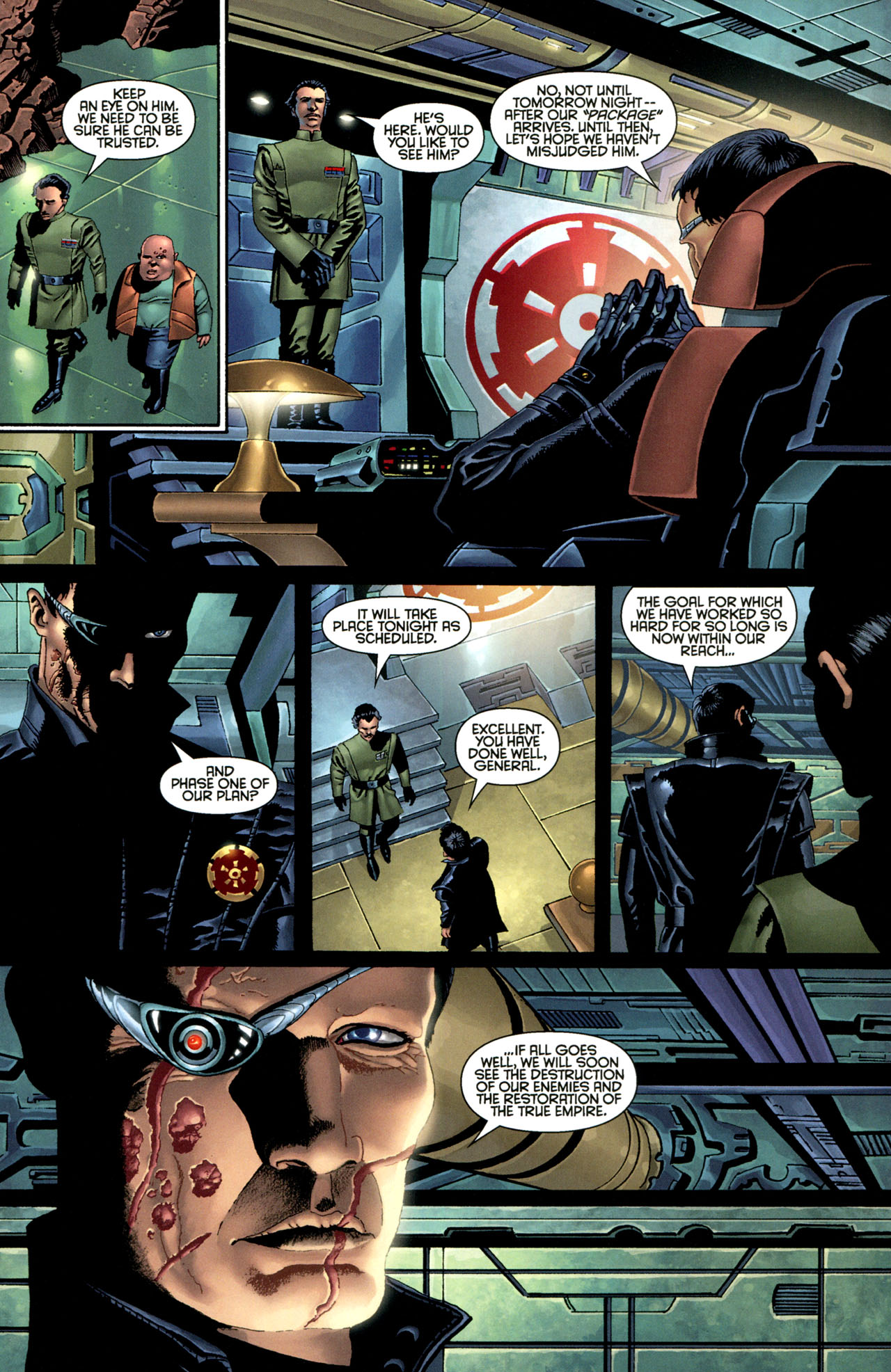 Read online Star Wars: Crimson Empire III - Empire Lost comic -  Issue #2 - 9