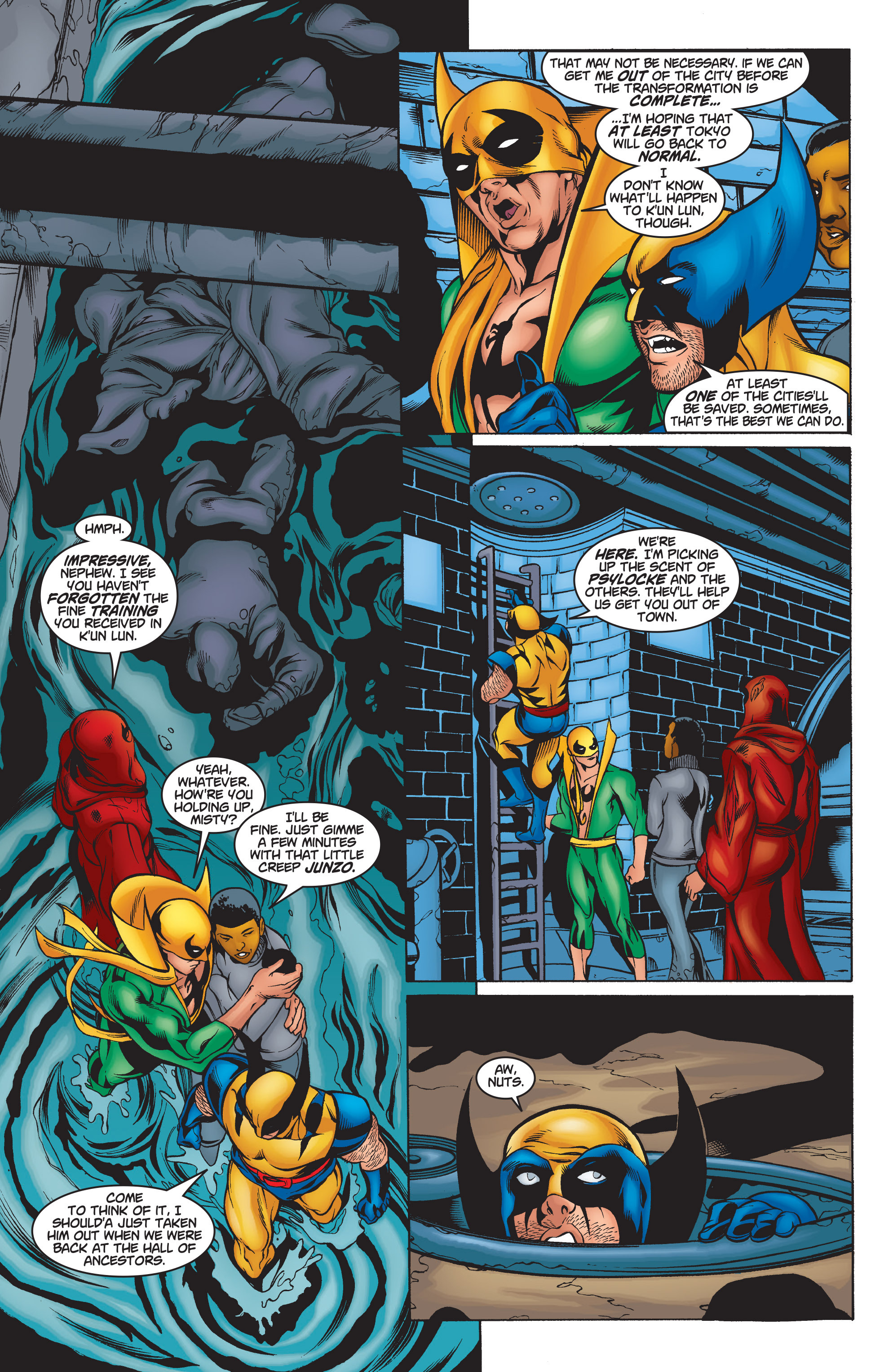 Read online Iron Fist: The Return of K'un Lun comic -  Issue # TPB - 187