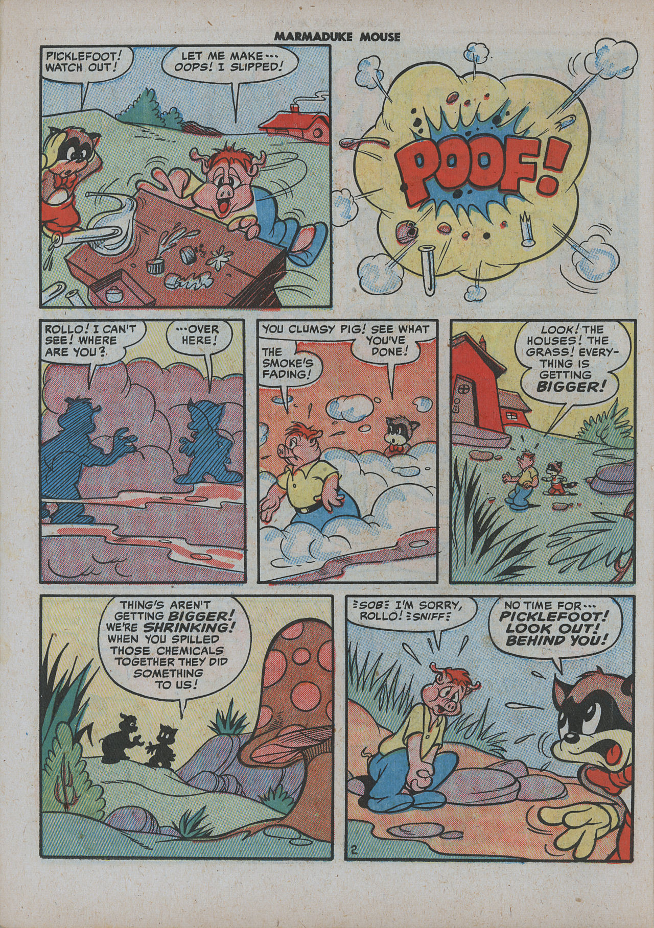 Read online Marmaduke Mouse comic -  Issue #24 - 22