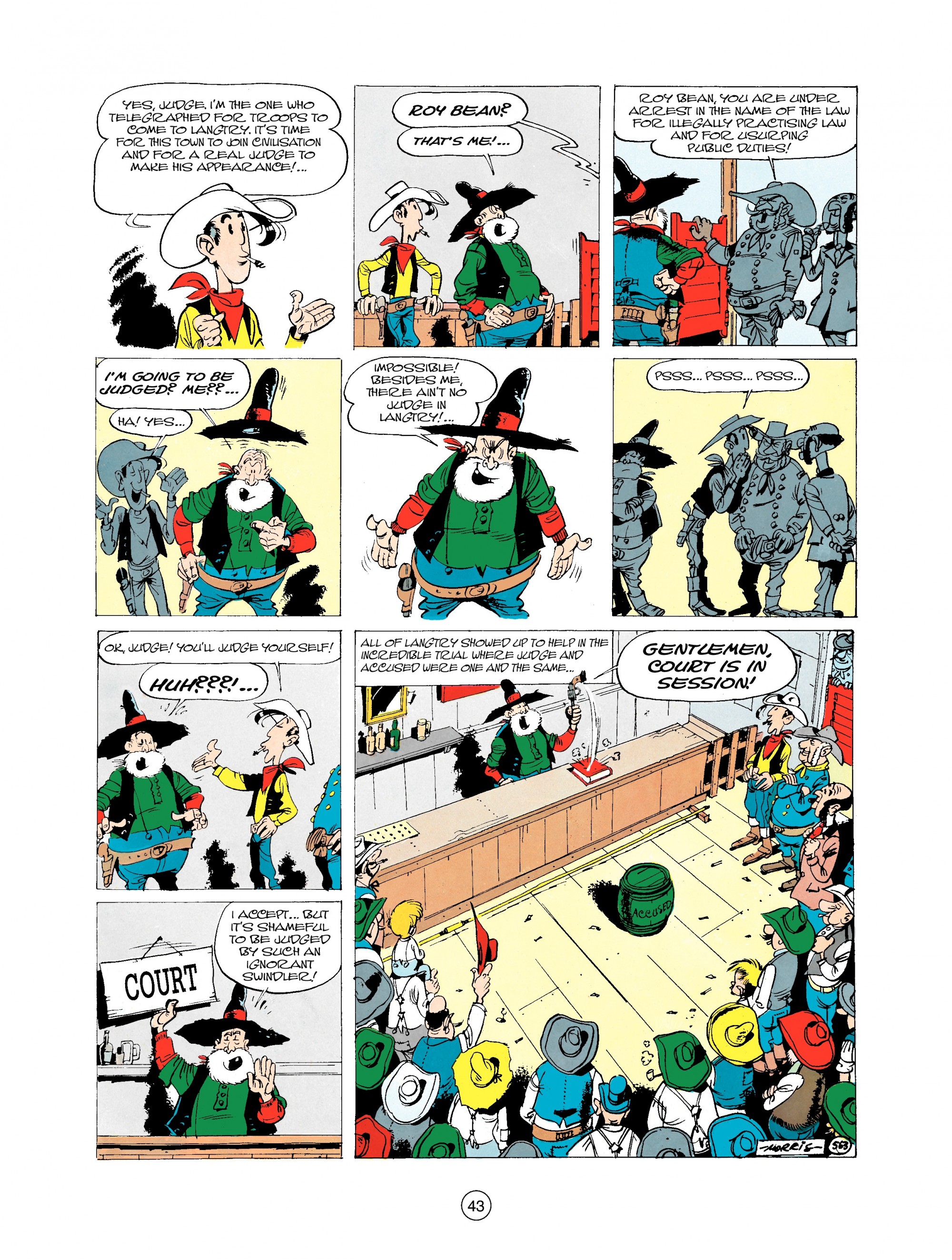 A Lucky Luke Adventure Issue #24 #24 - English 43