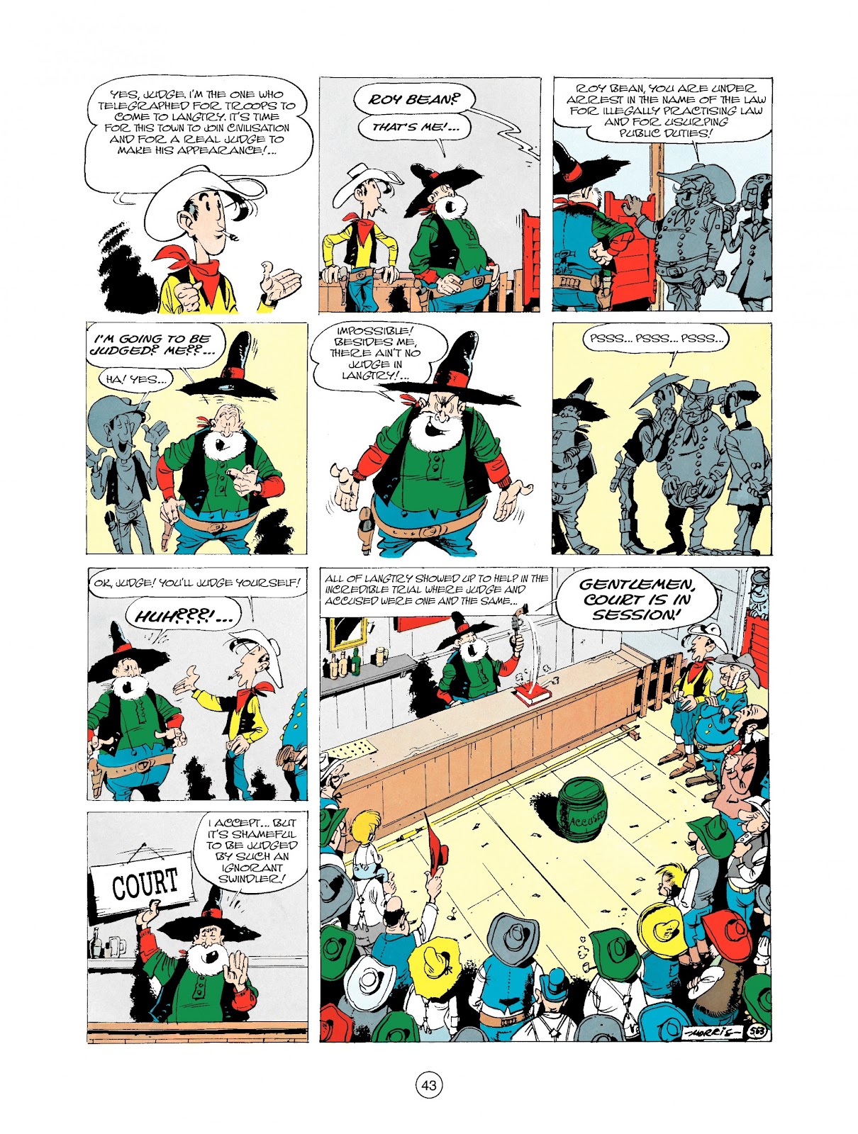 A Lucky Luke Adventure issue 24 - Page 43